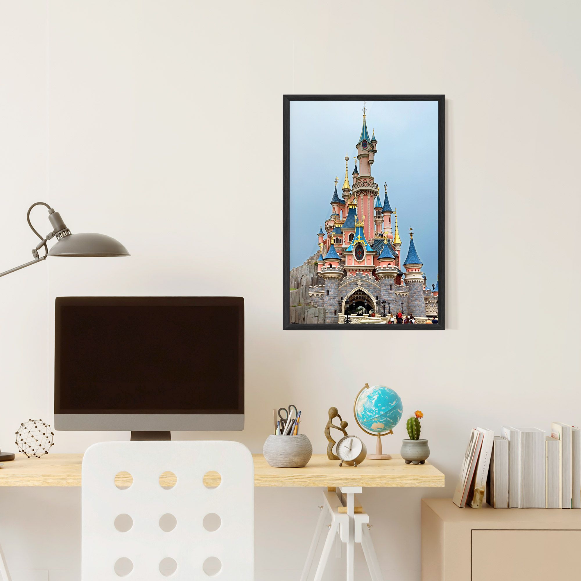 Disneyland Castle mockup 6