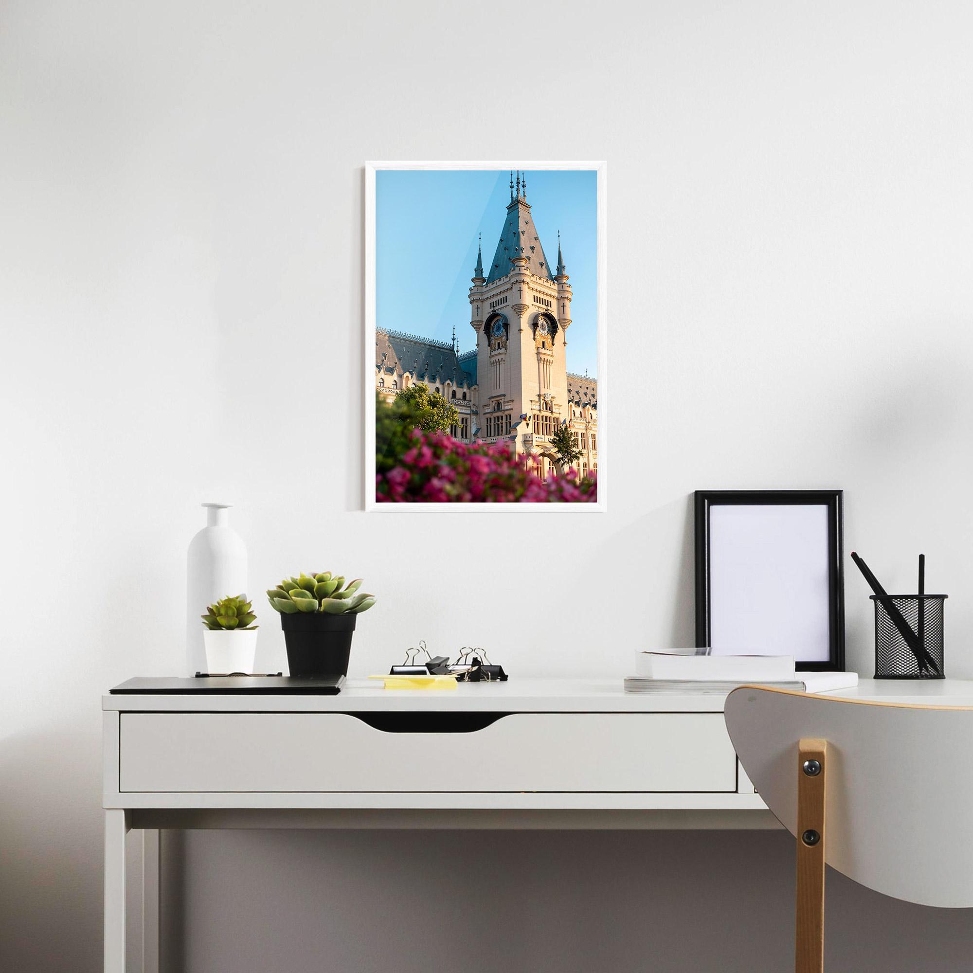 Keretezett Poszter Palace Culture Iasi mockup 7