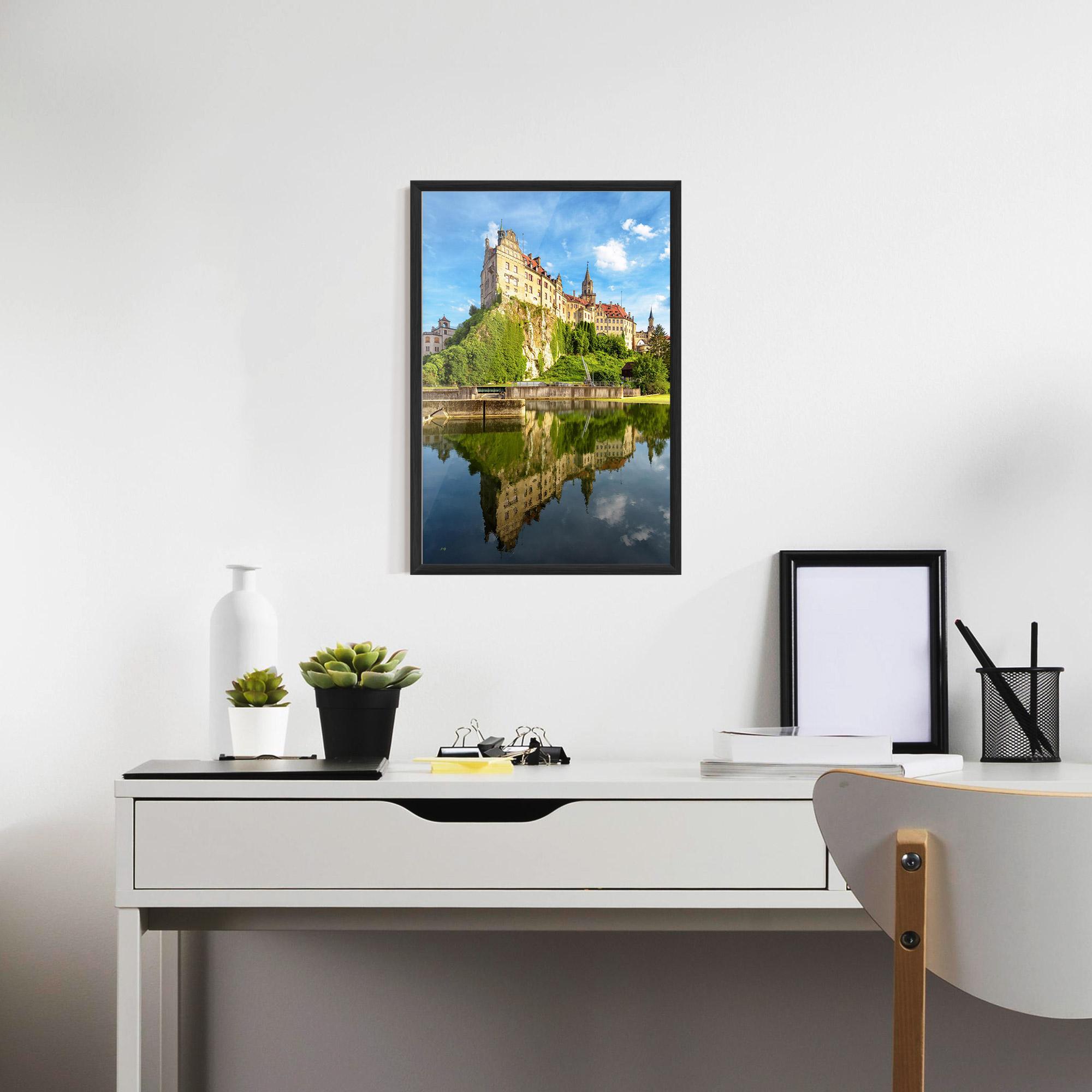 Keretezett Poszter Sigmaringen Castle Germany mockup 7
