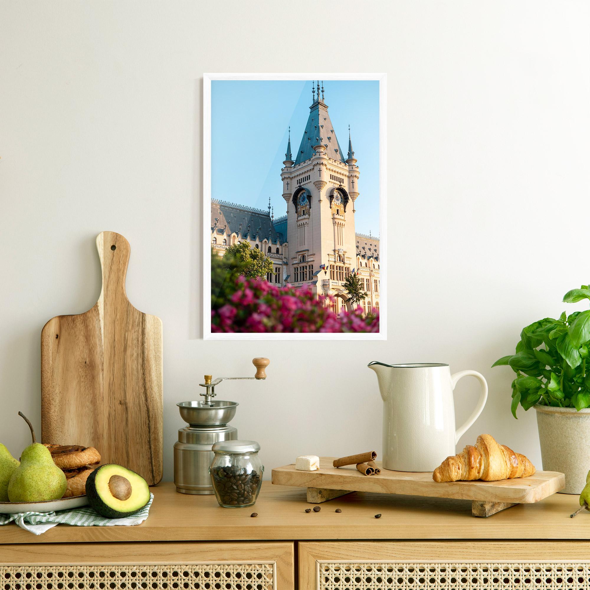 Keretezett Poszter Palace Culture Iasi mockup 8