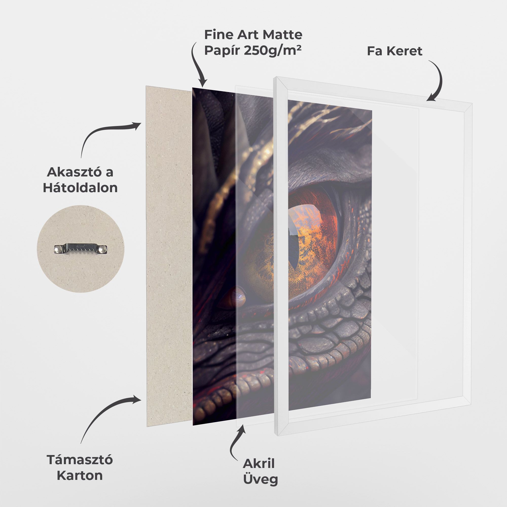 Close Up Red Eye Dragon mockup 1