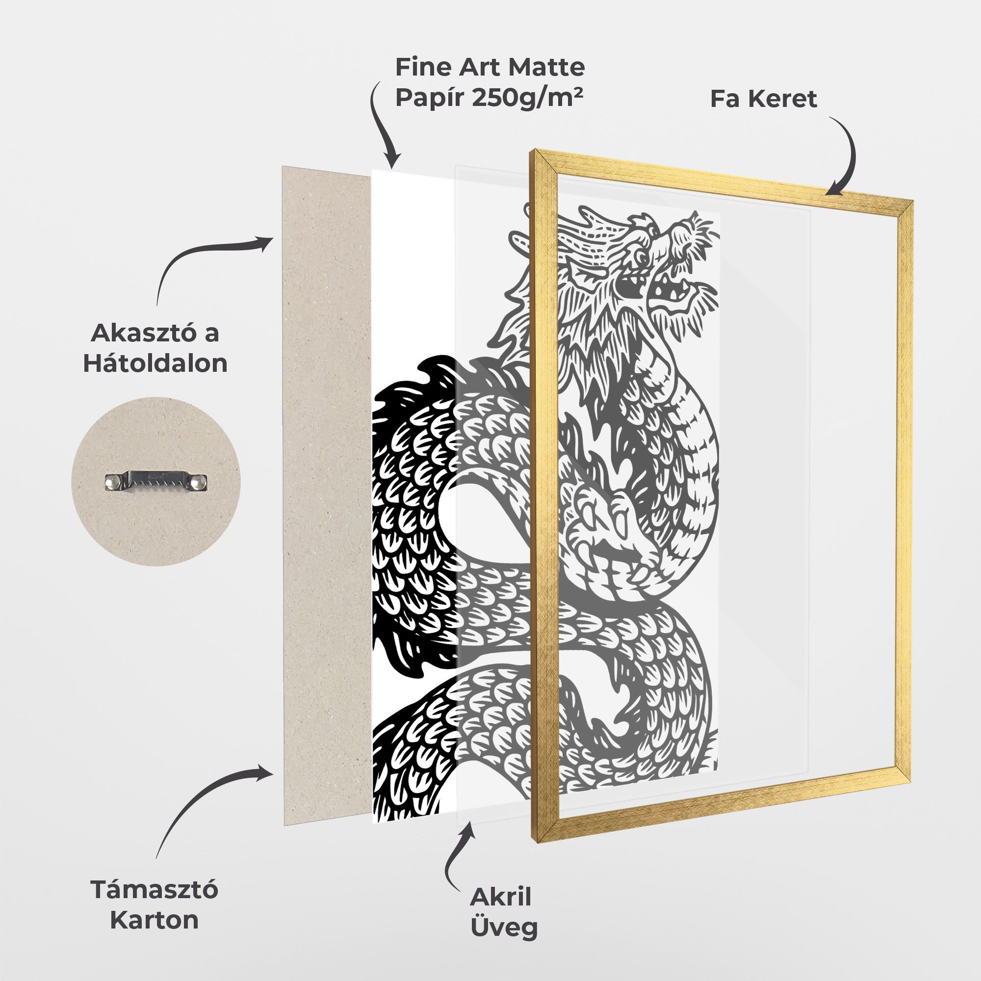 Dragon Black Line mockup 1