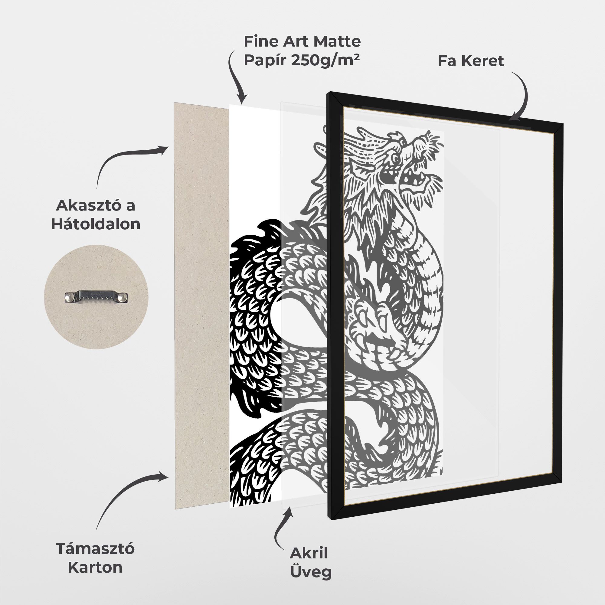 Dragon Black Line mockup 1