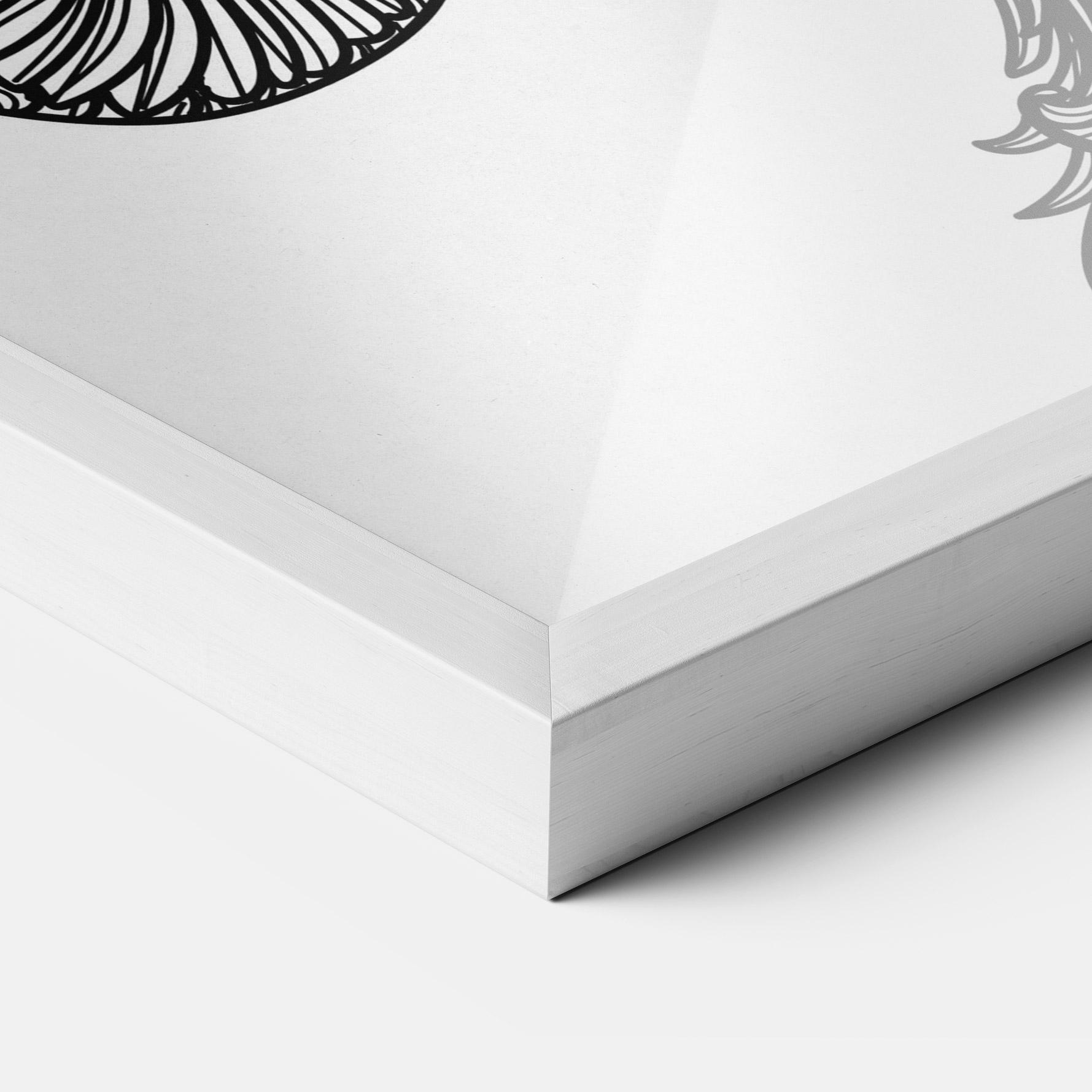 Keretezett Poszter Dragon Gun mockup 3