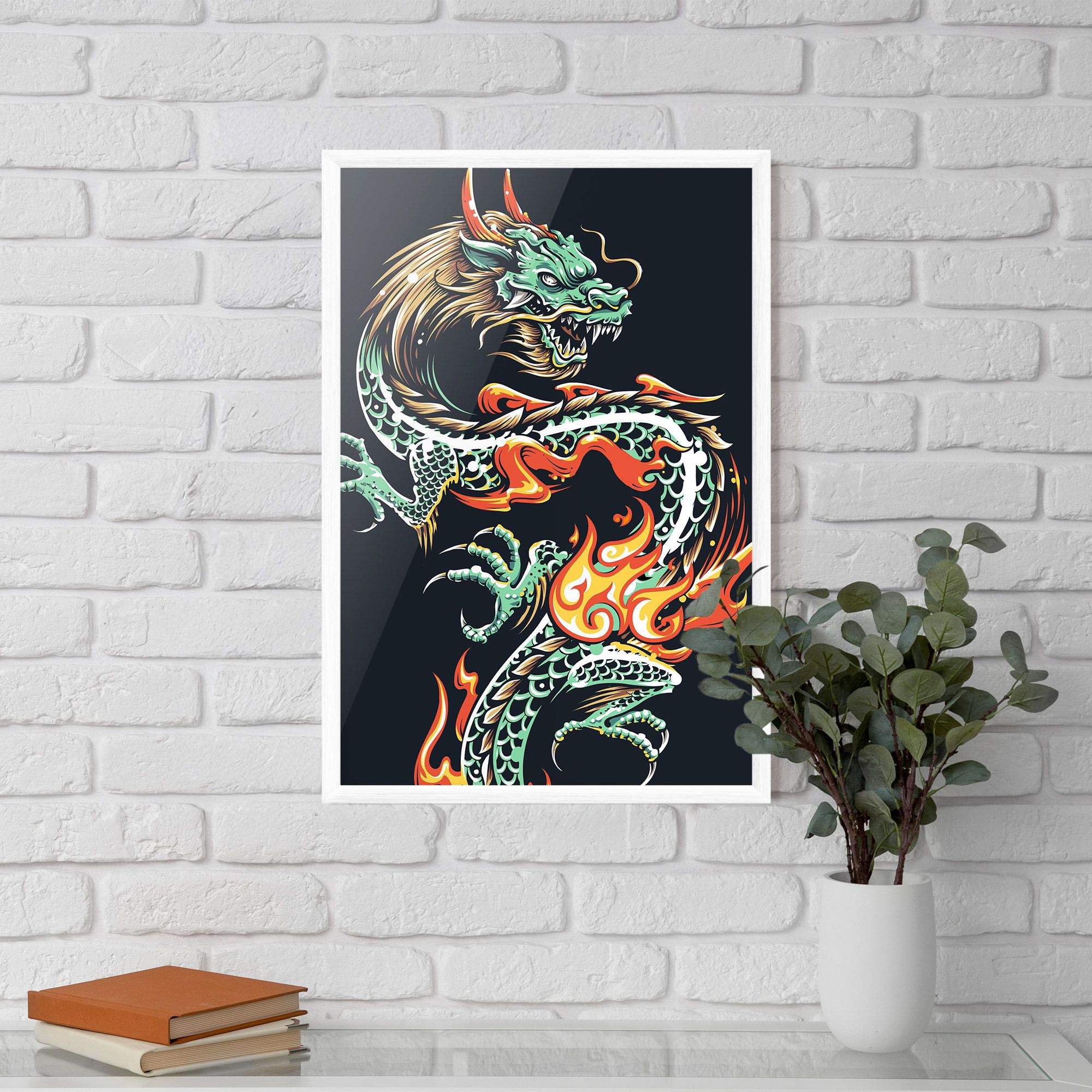 Dragon Green mockup 5