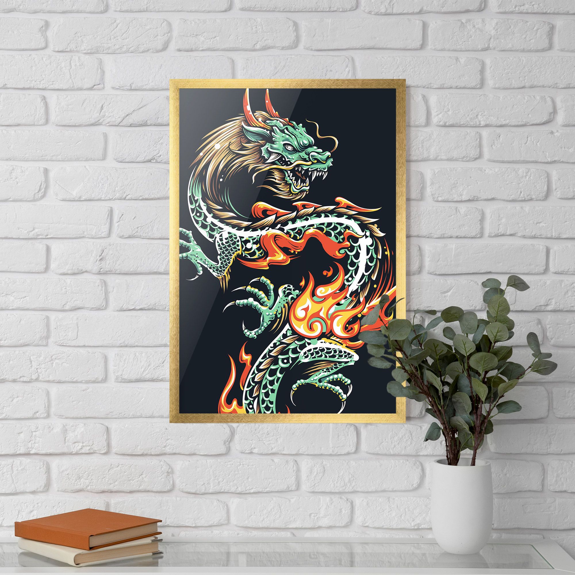 Dragon Green mockup 5