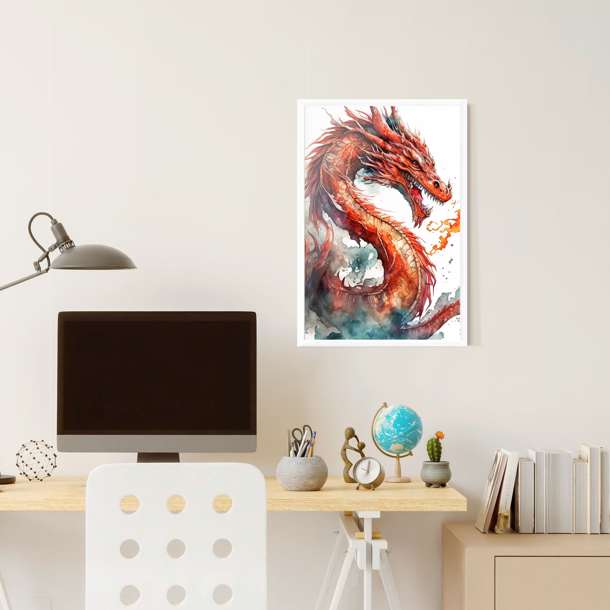 Fire Dragon mockup 6