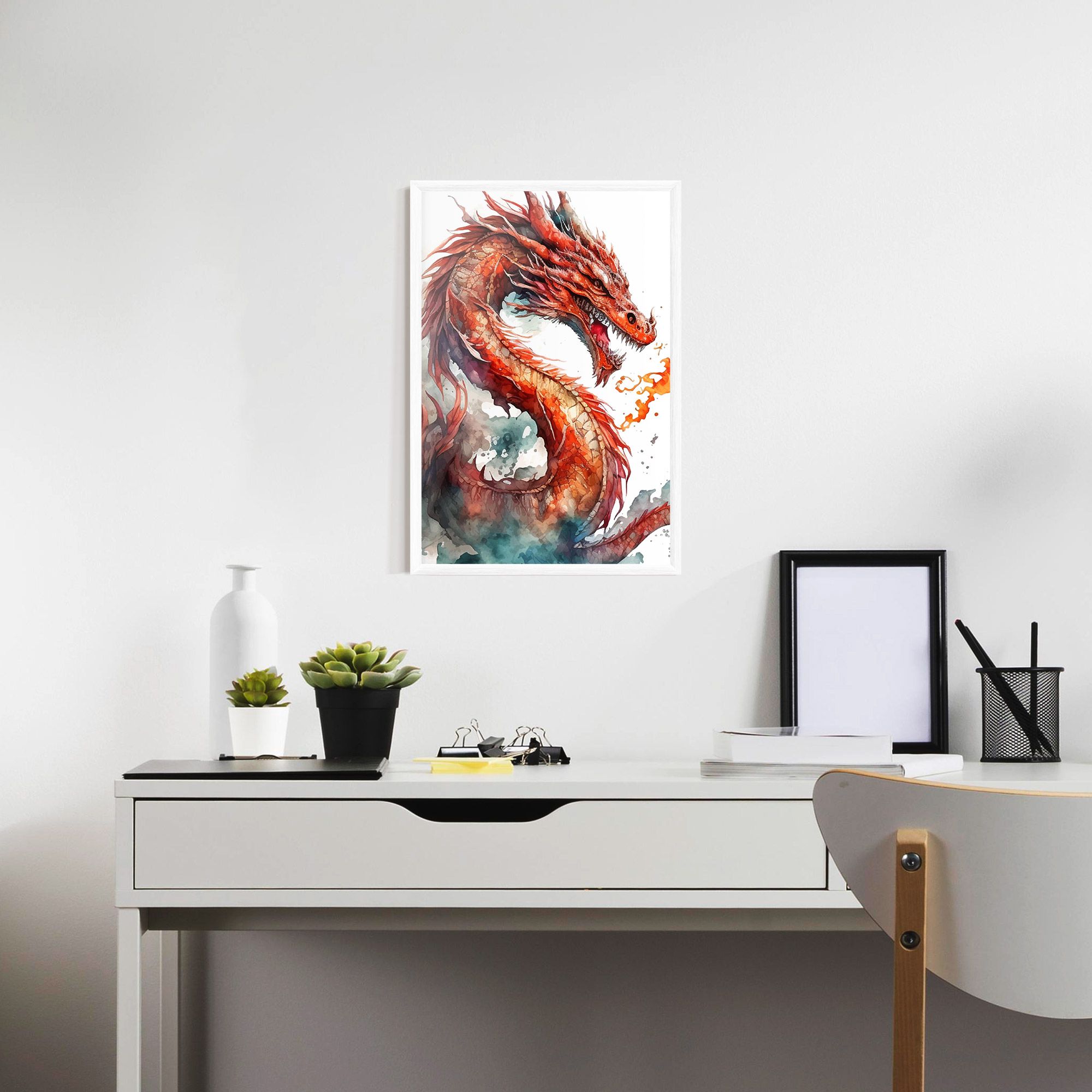 Fire Dragon mockup 7