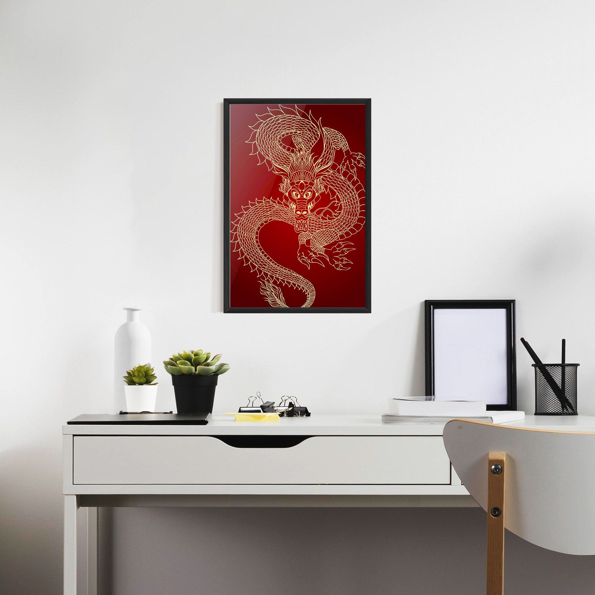 Traditional Dragon mockup 7