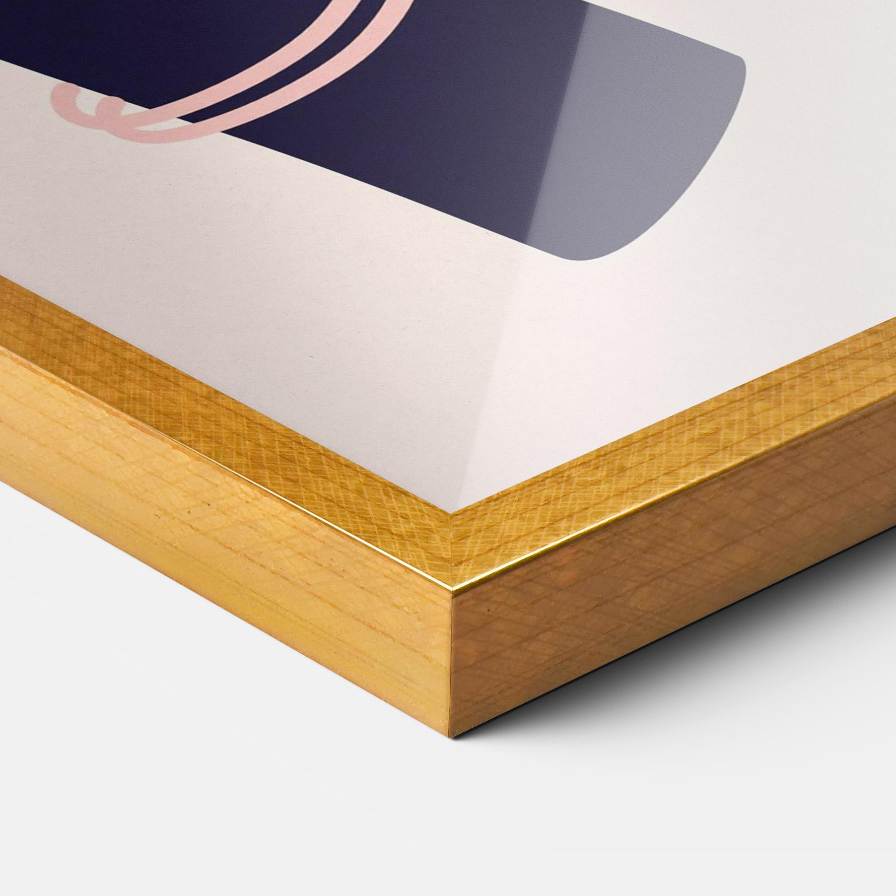 Keretezett Poszter Magic Purple Hands mockup 3