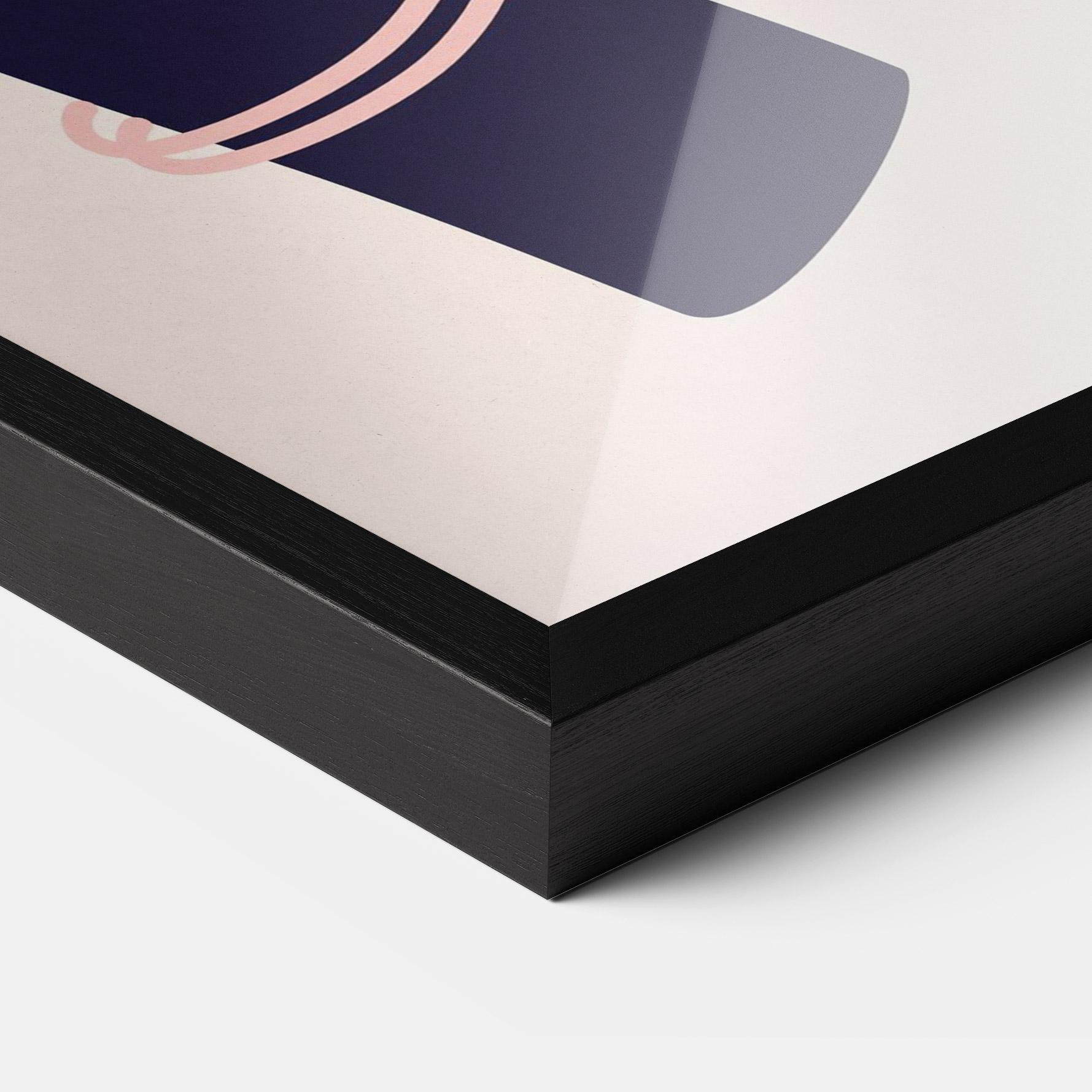 Keretezett Poszter Magic Purple Hands mockup 3