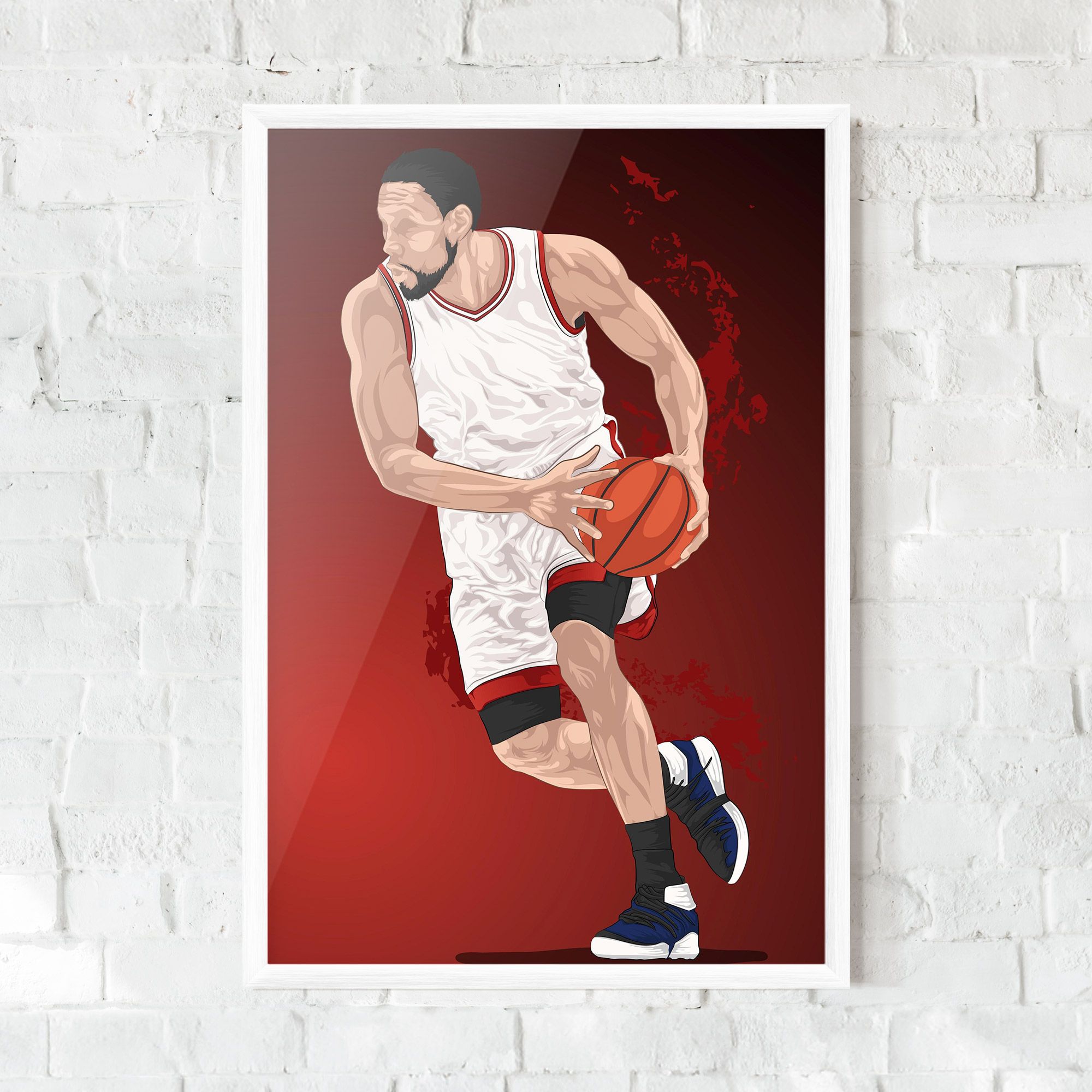 Red Fire Basket mockup 0