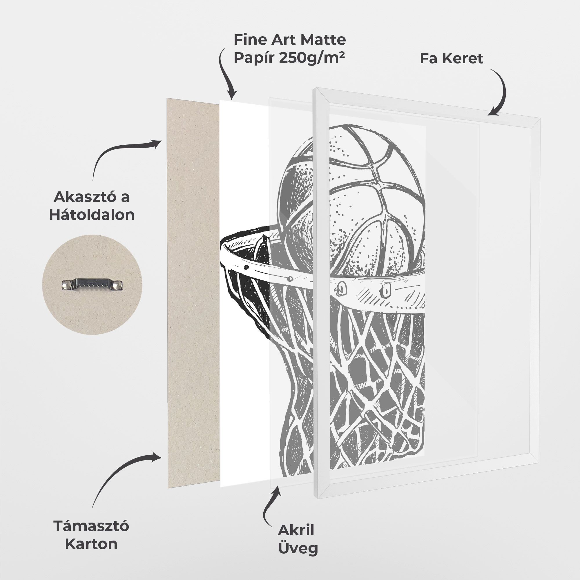 Basketball Grey Hoop mockup 1