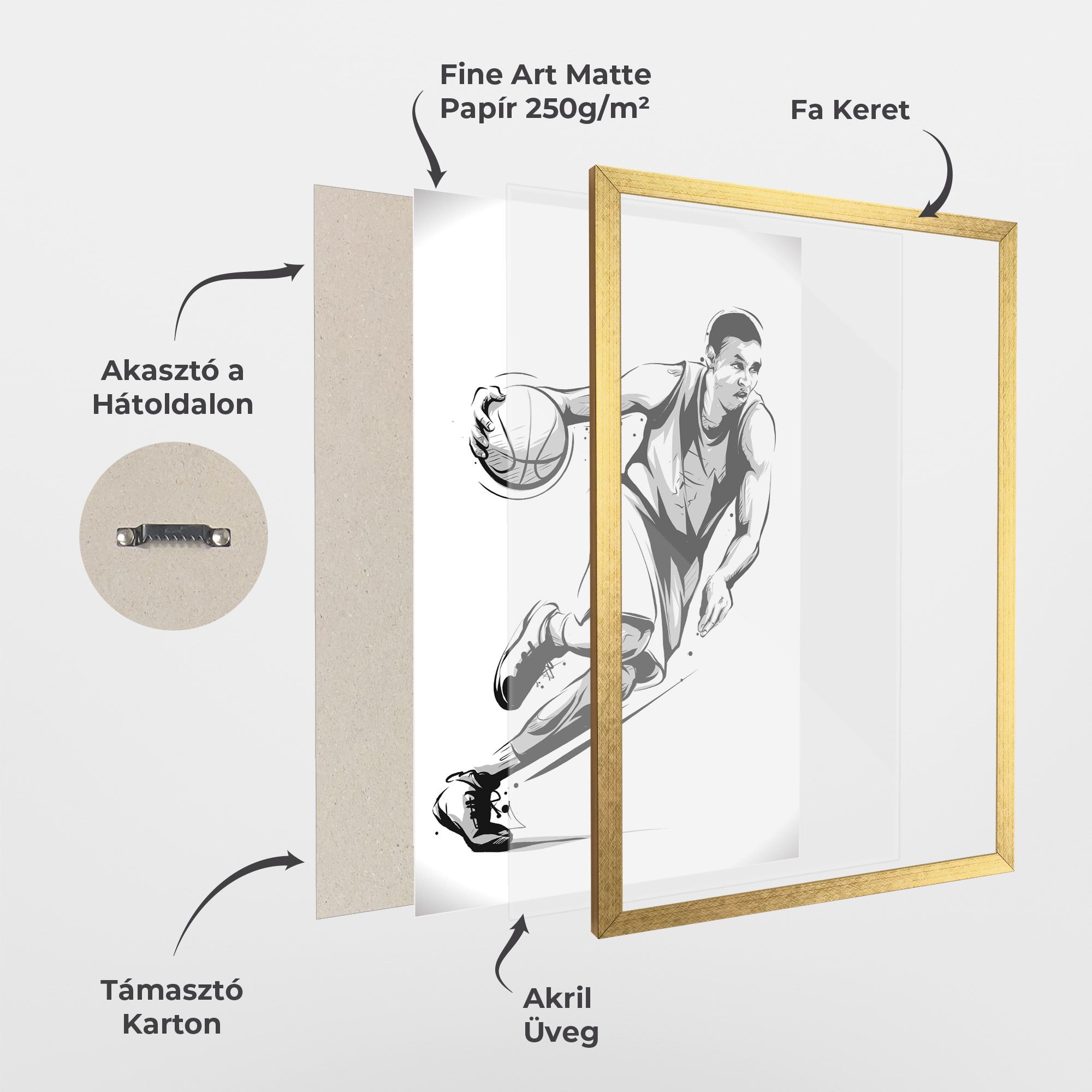 Basketball Player Line mockup 1