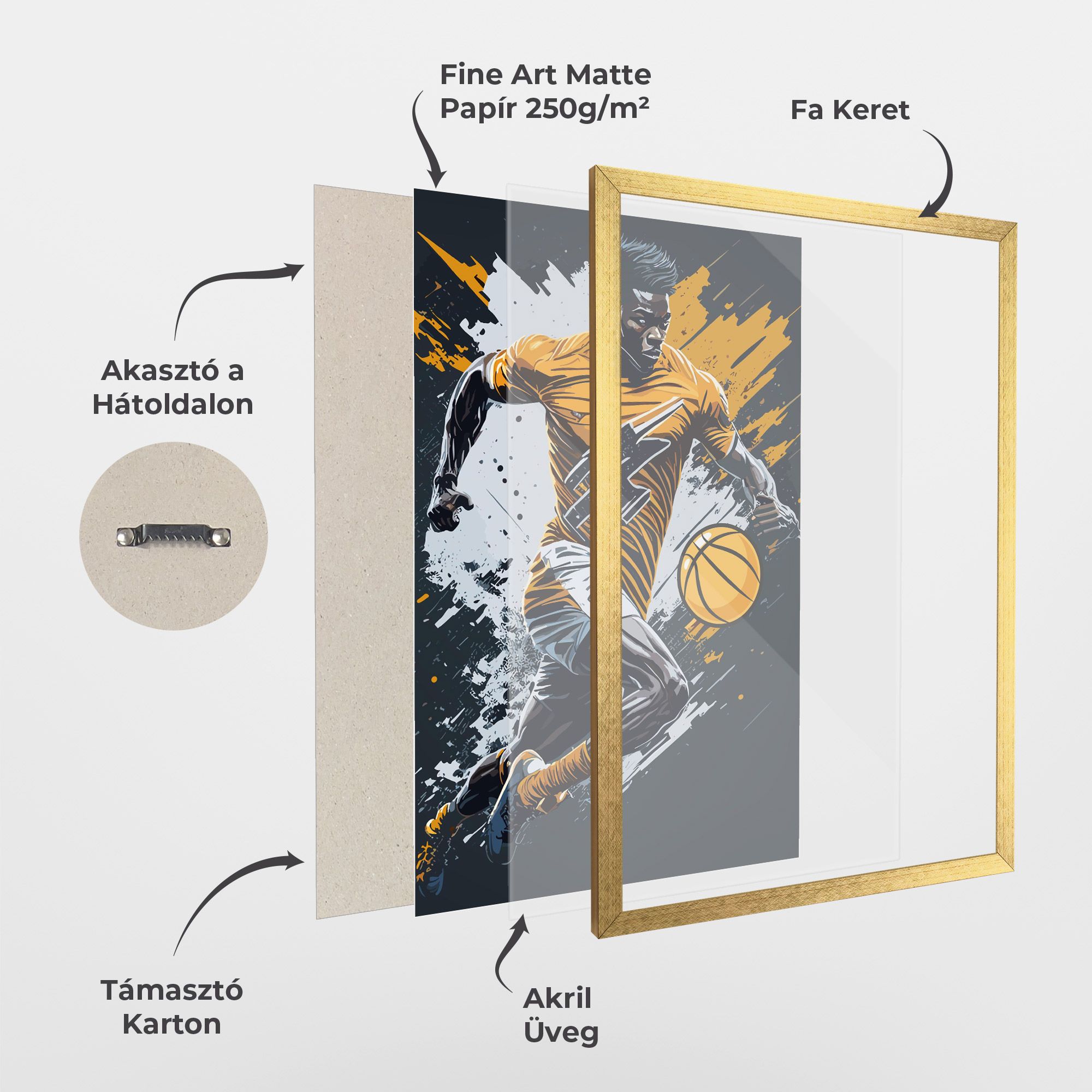 Yellow White Basket mockup 1