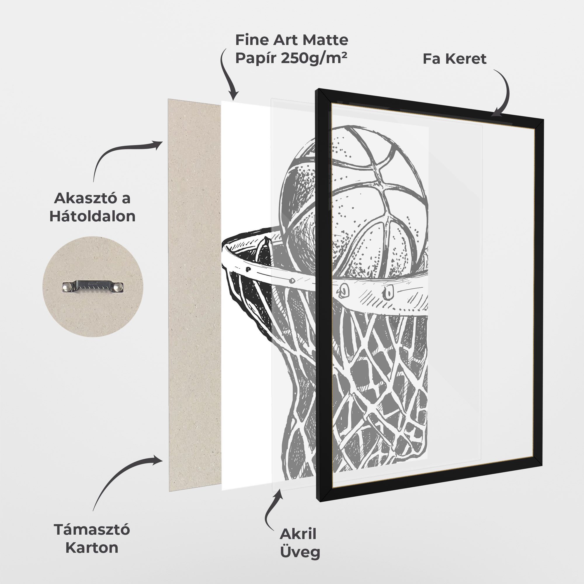 Basketball Grey Hoop mockup 1