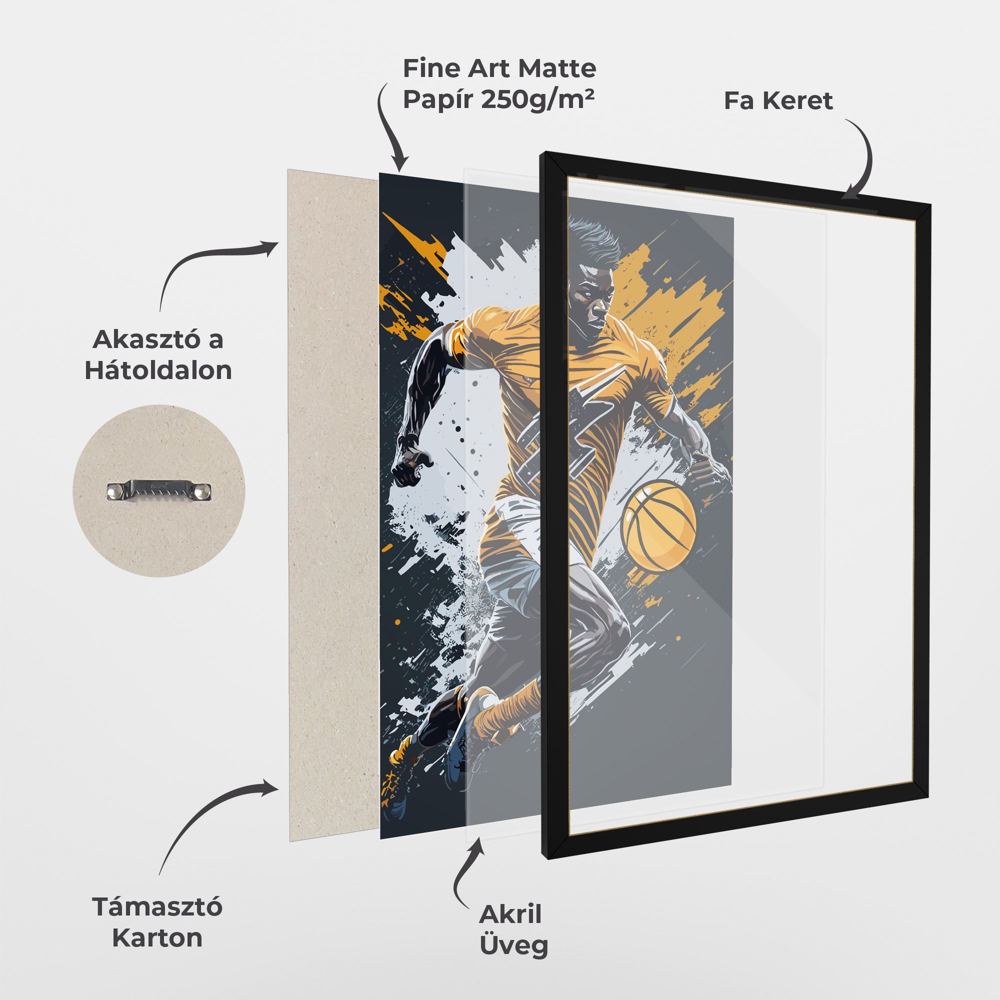 Yellow White Basket mockup 1