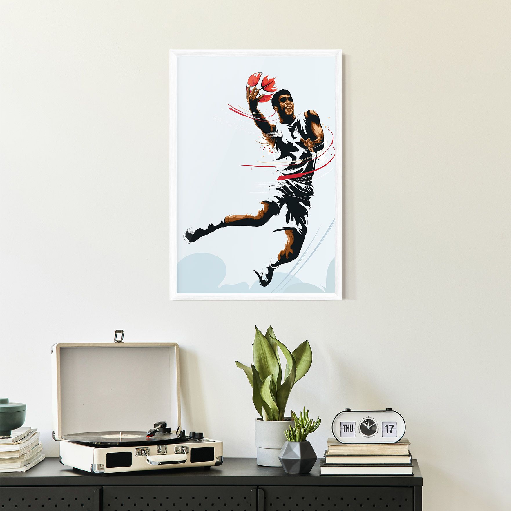 Basketball Shot mockup 2