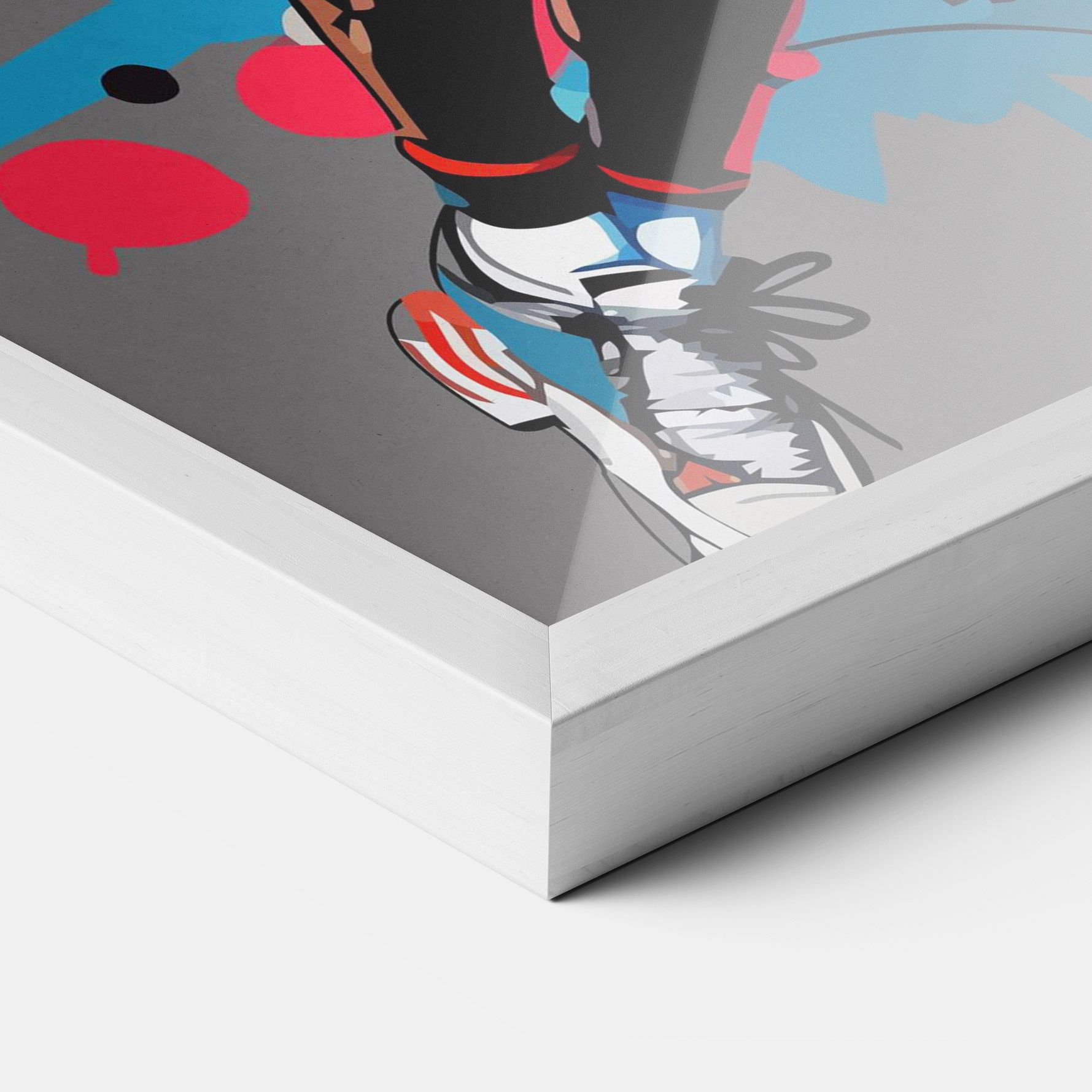 Blue Red Basket mockup 3