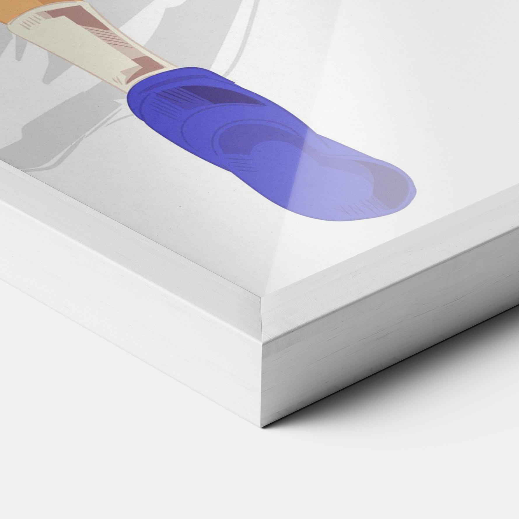 Keretezett Poszter Grey Basketball mockup 3