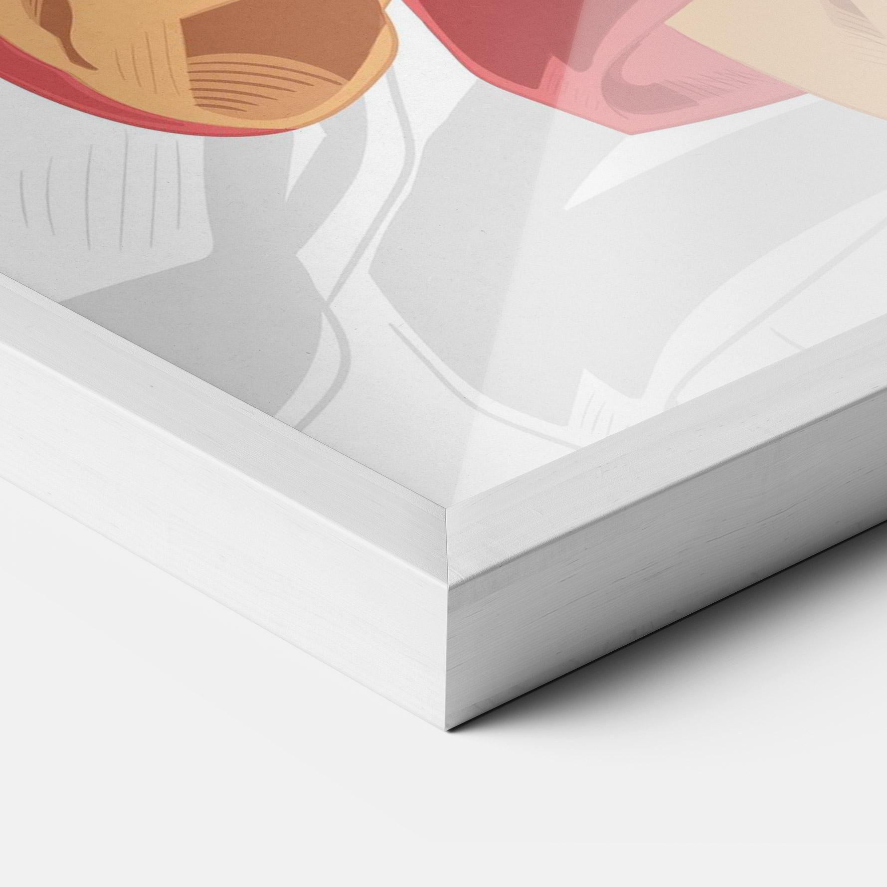 Keretezett Poszter Pink Basketball mockup 3