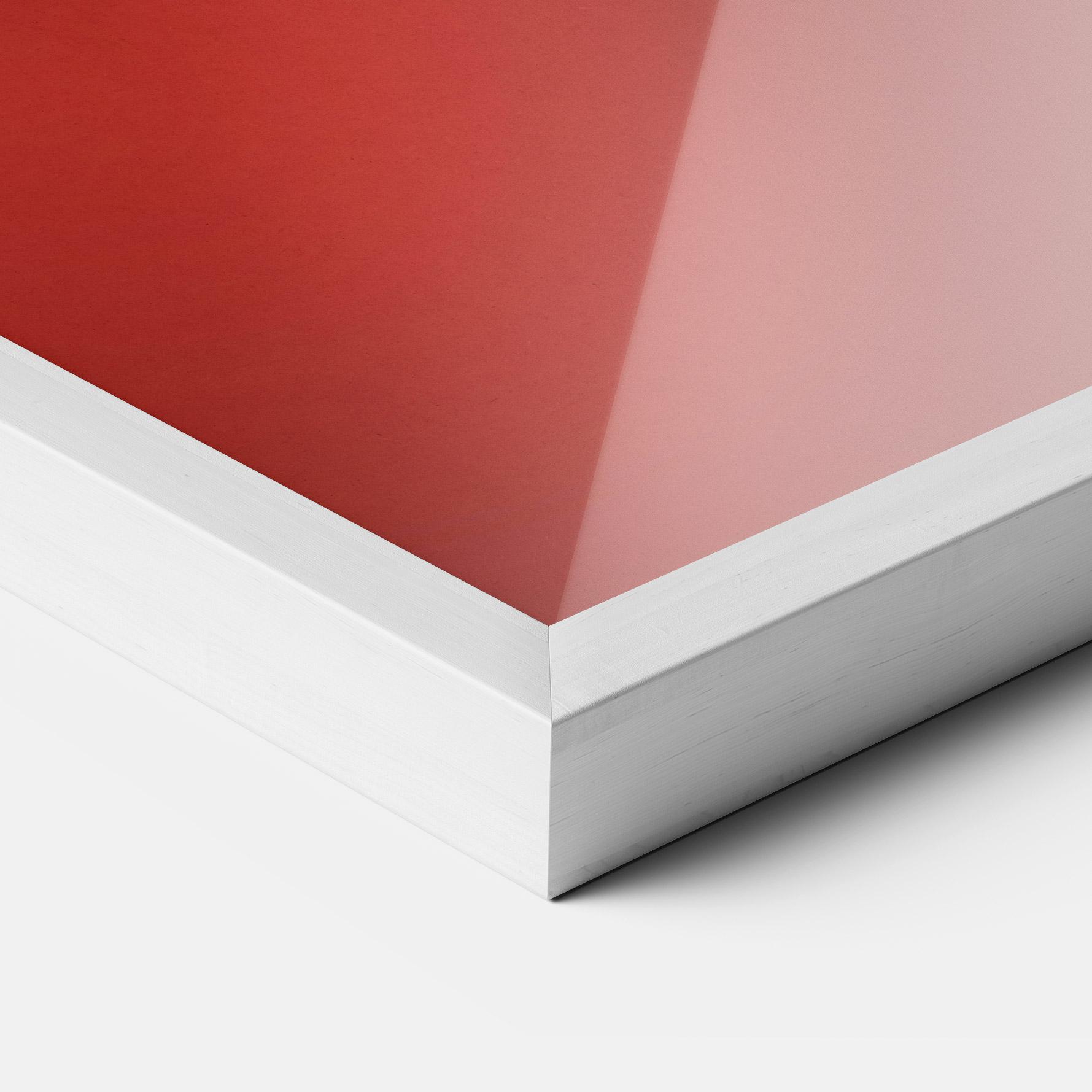 Keretezett Poszter Red Fire Basket mockup 3