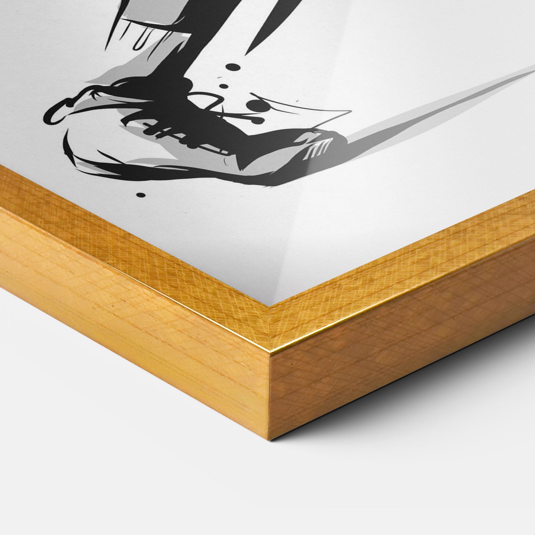 Basketball Player Line mockup 3