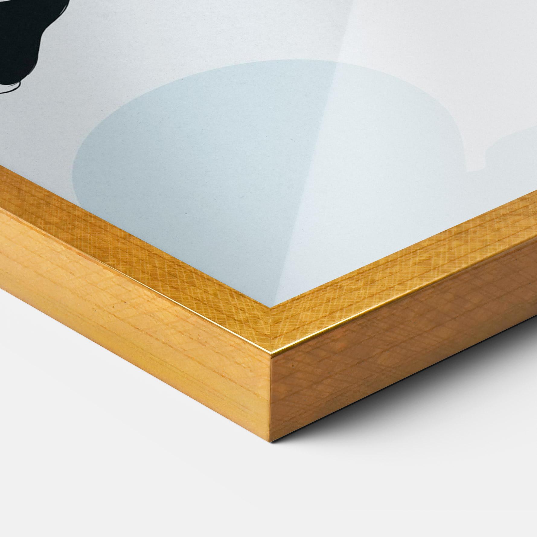 Keretezett Poszter Basketball Shot mockup 3