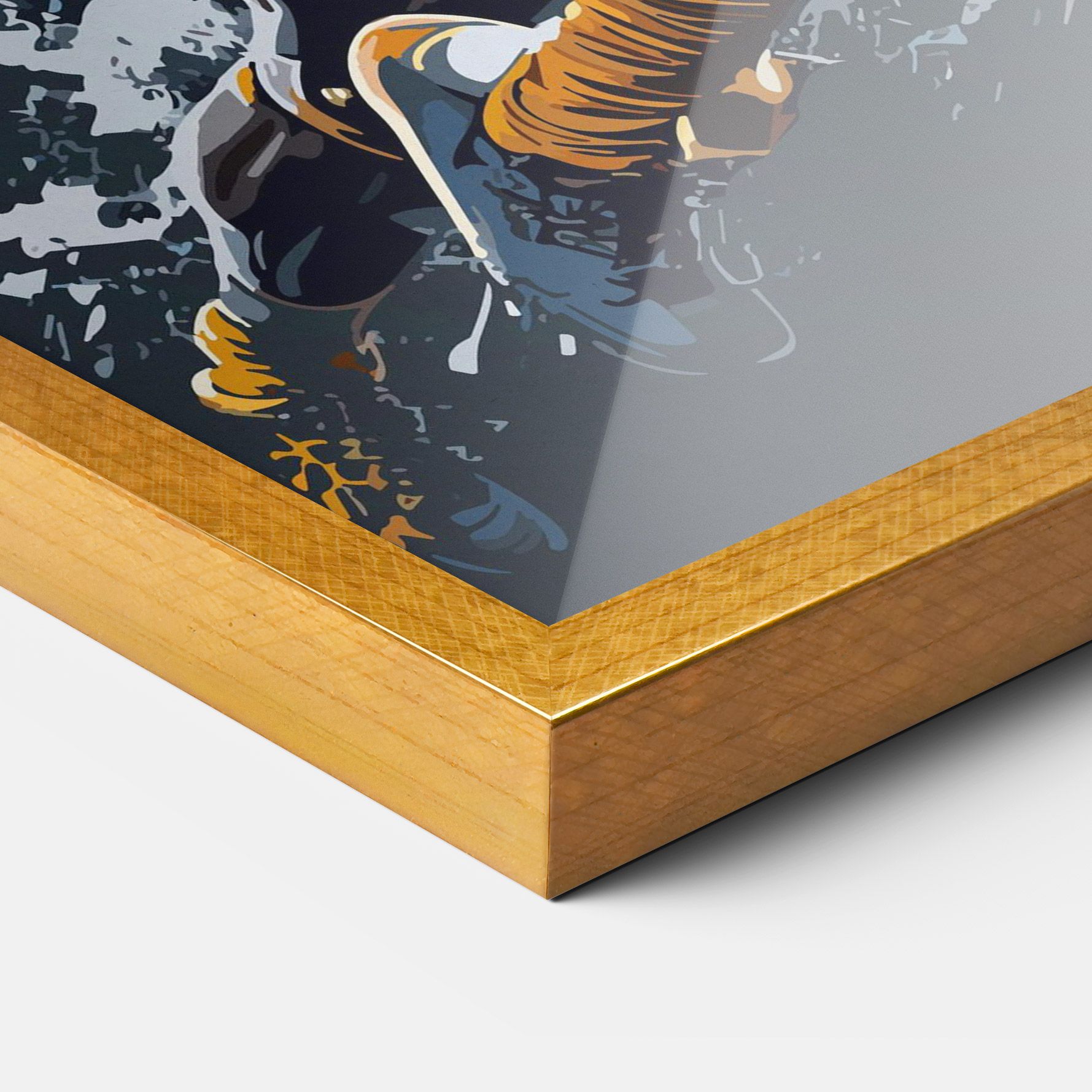 Yellow White Basket mockup 3