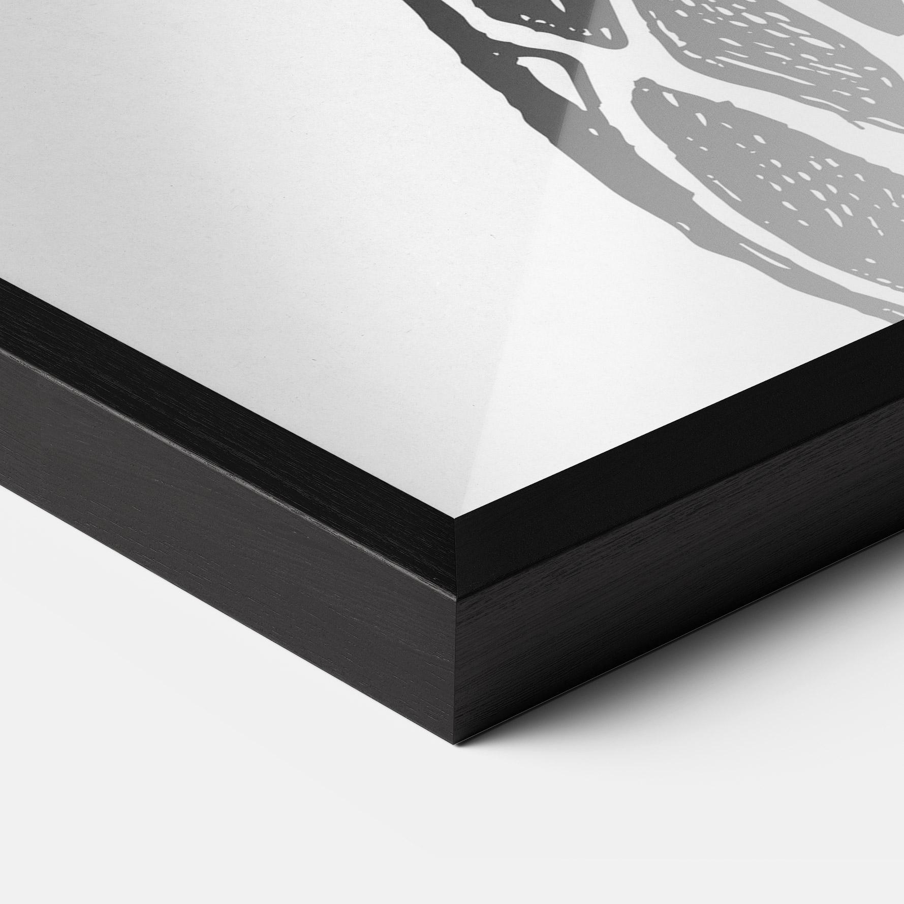 Keretezett Poszter Basketball Grey Hoop mockup 3