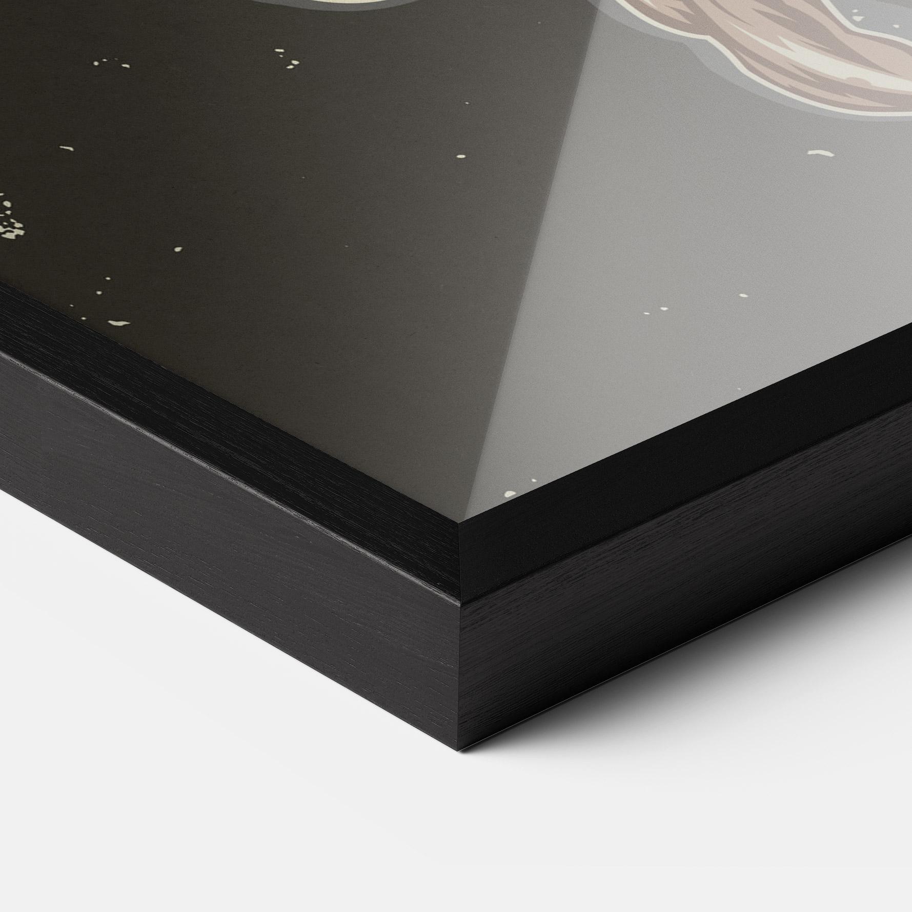 Keretezett Poszter Basketball League mockup 3