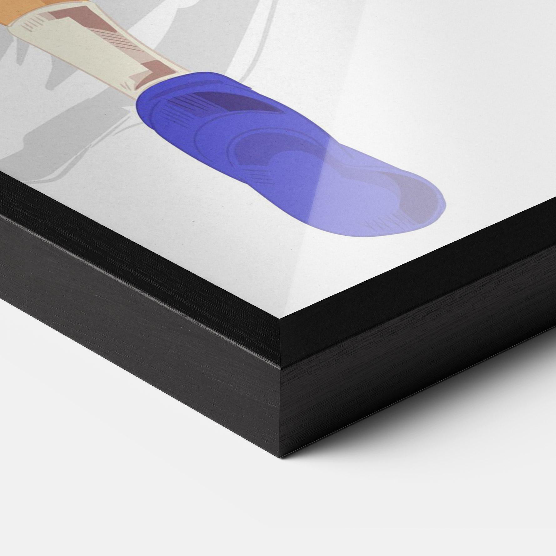 Keretezett Poszter Grey Basketball mockup 3