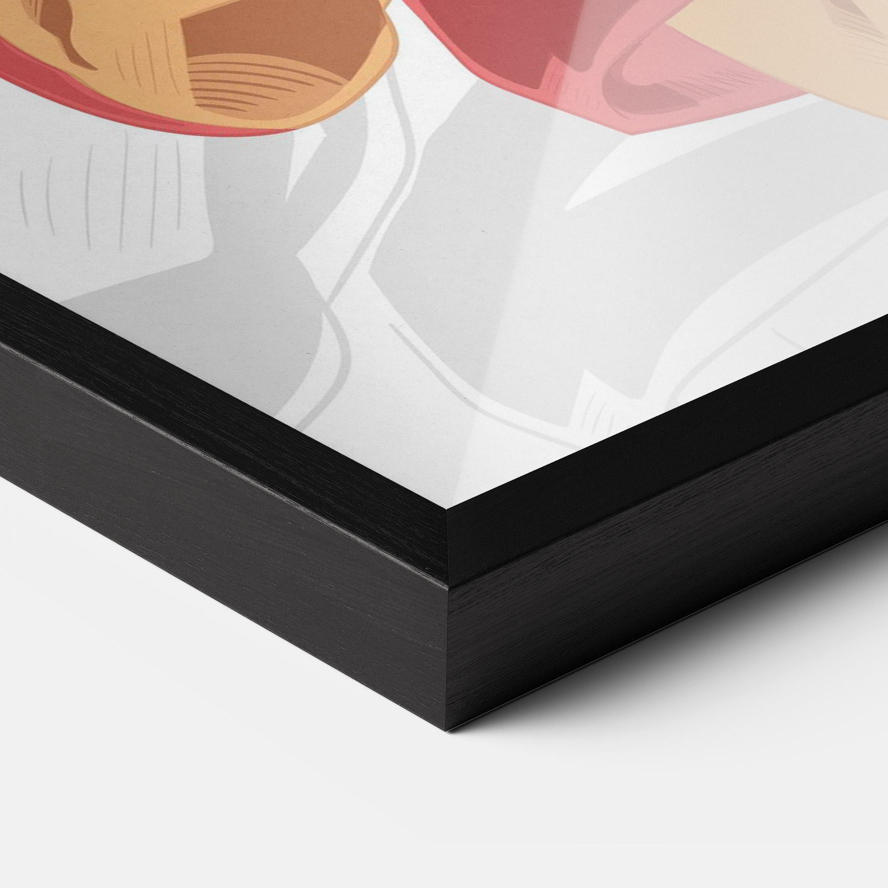 Keretezett Poszter Pink Basketball mockup 3