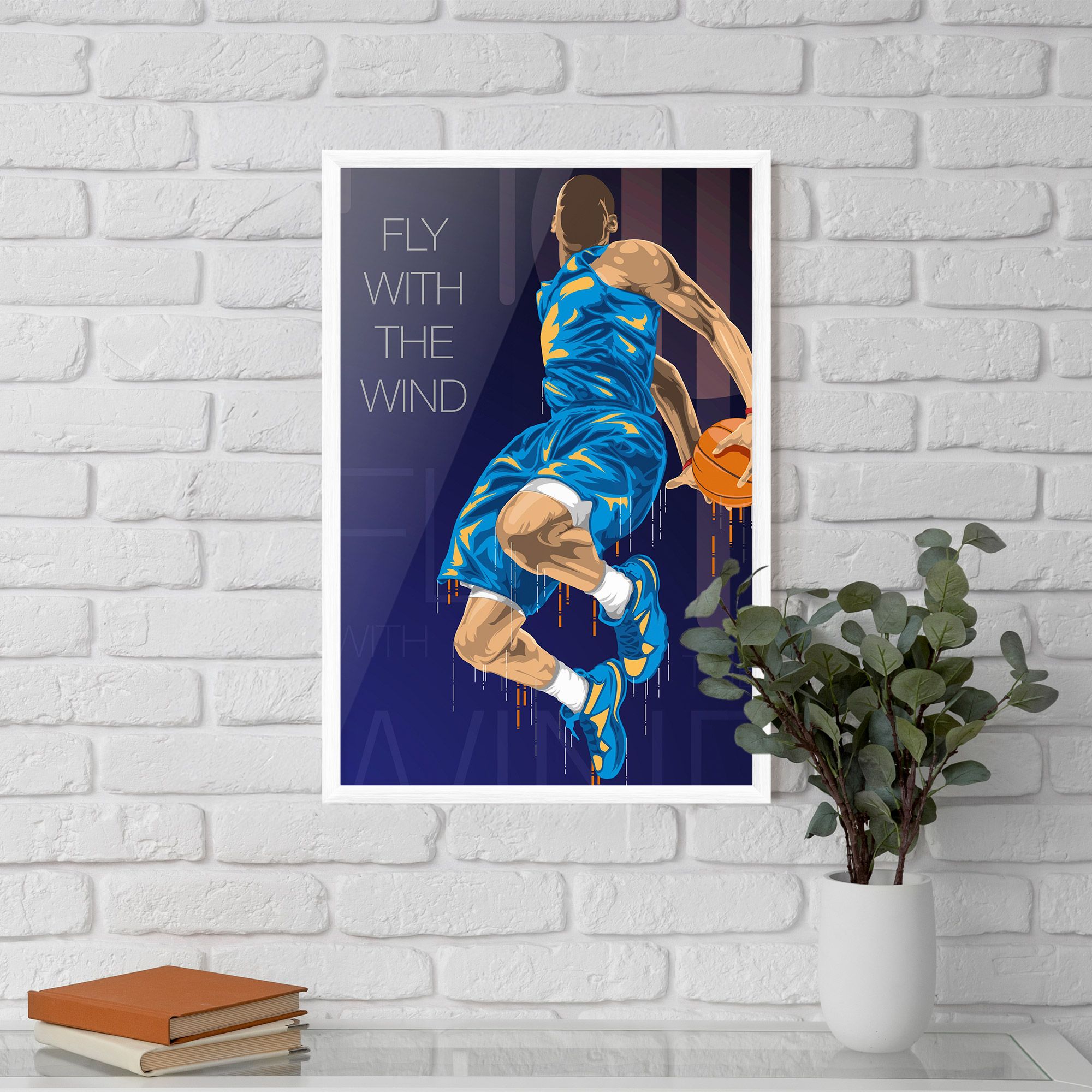 Fly With The Wind mockup 5