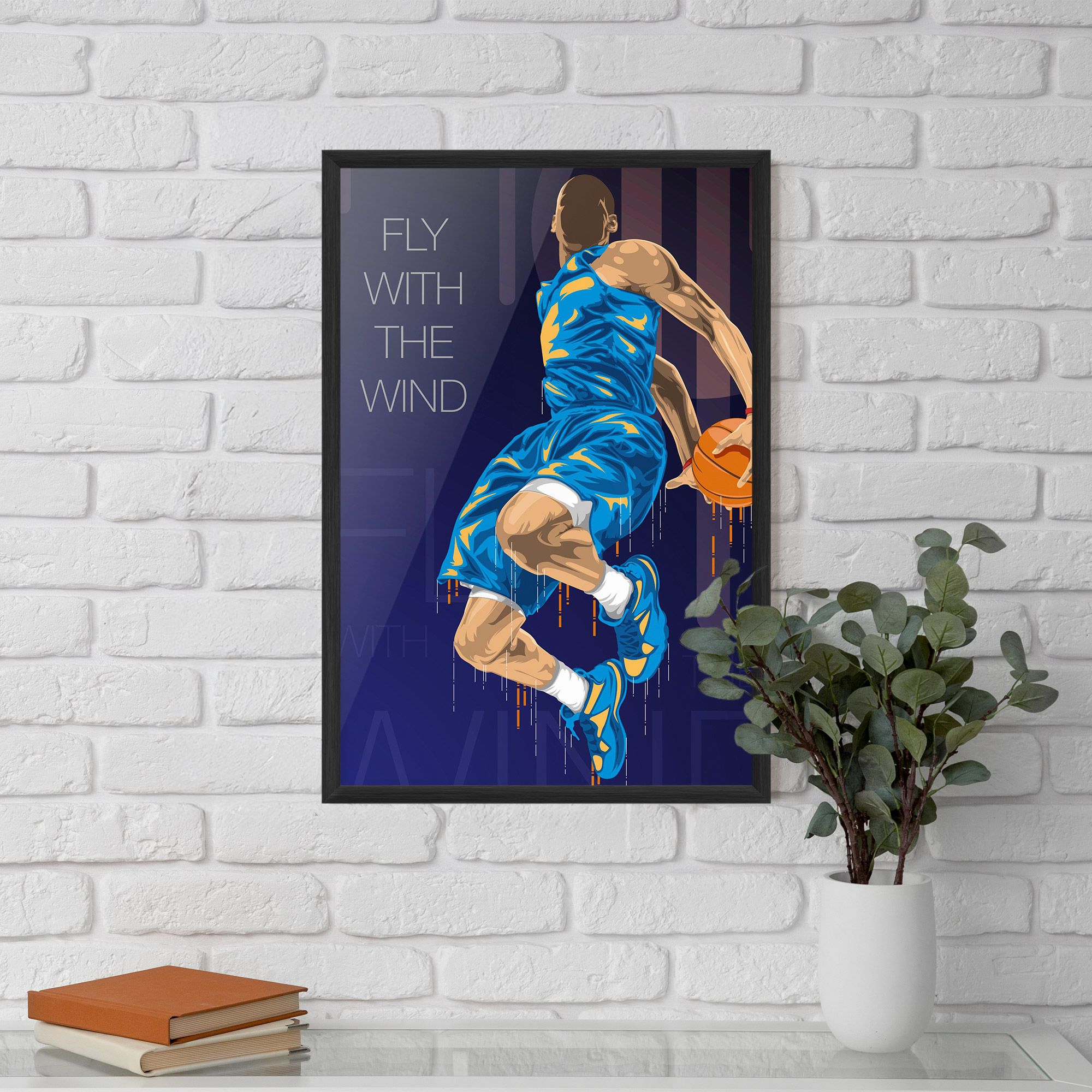 Fly With The Wind mockup 5