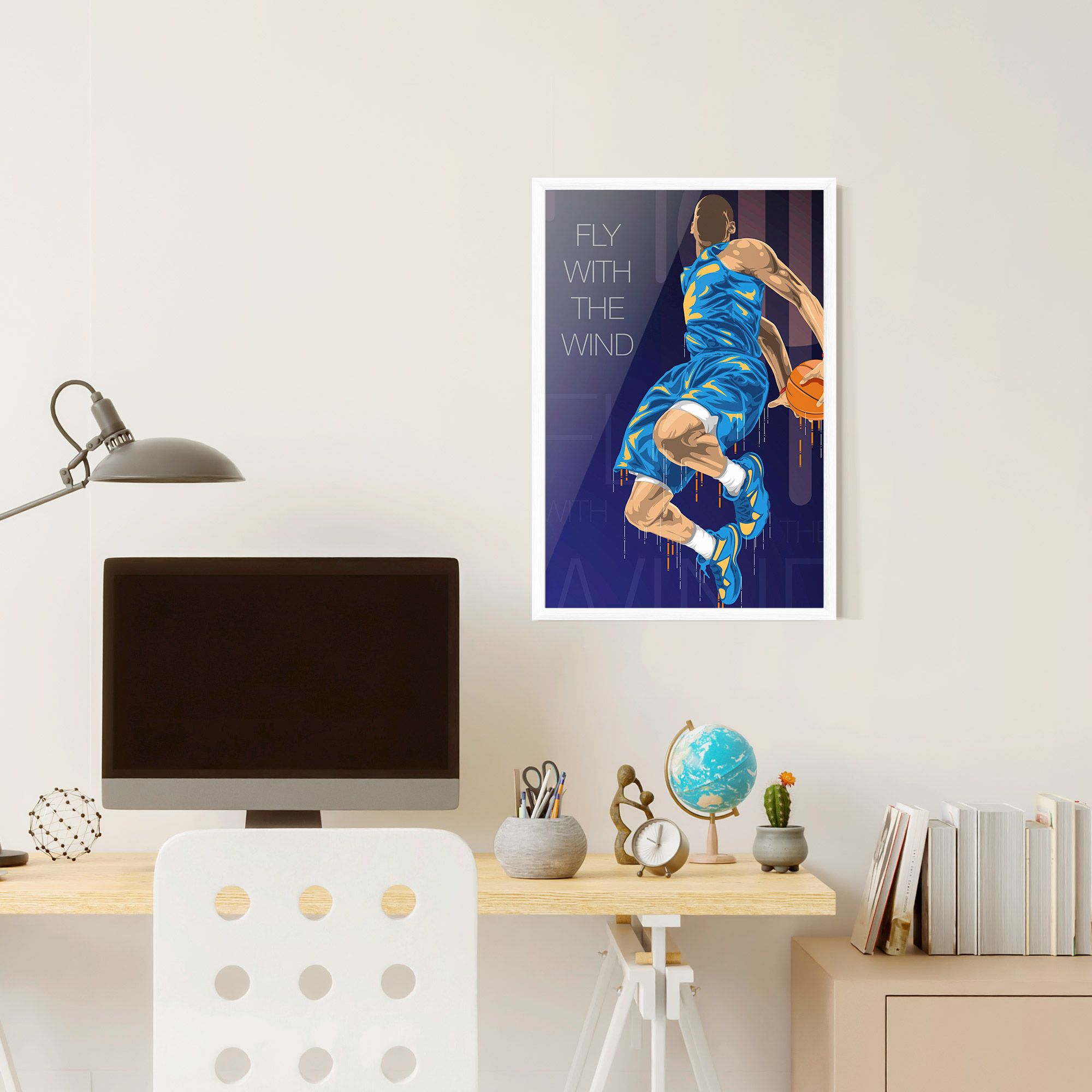 Fly With The Wind mockup 6