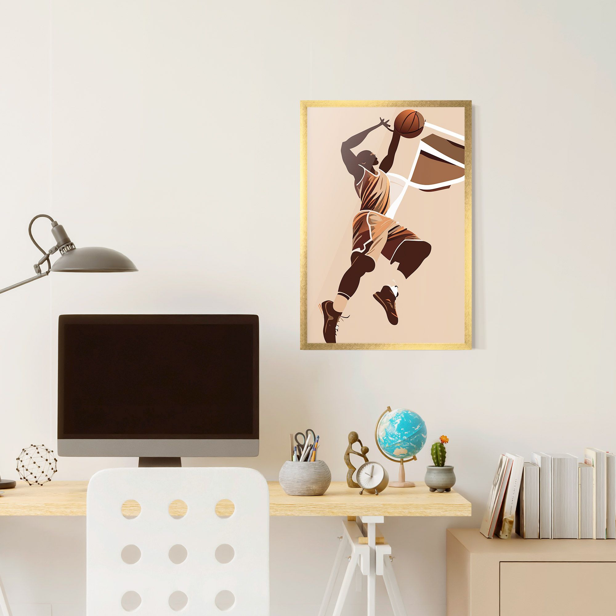 Cream Basket mockup 6