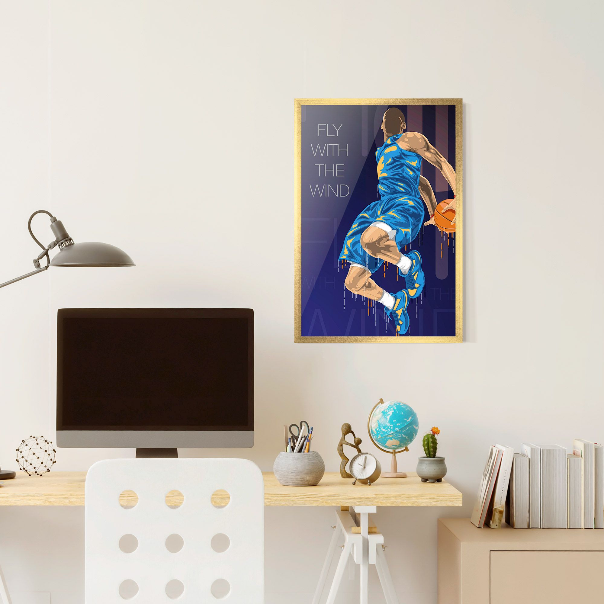 Fly With The Wind mockup 6