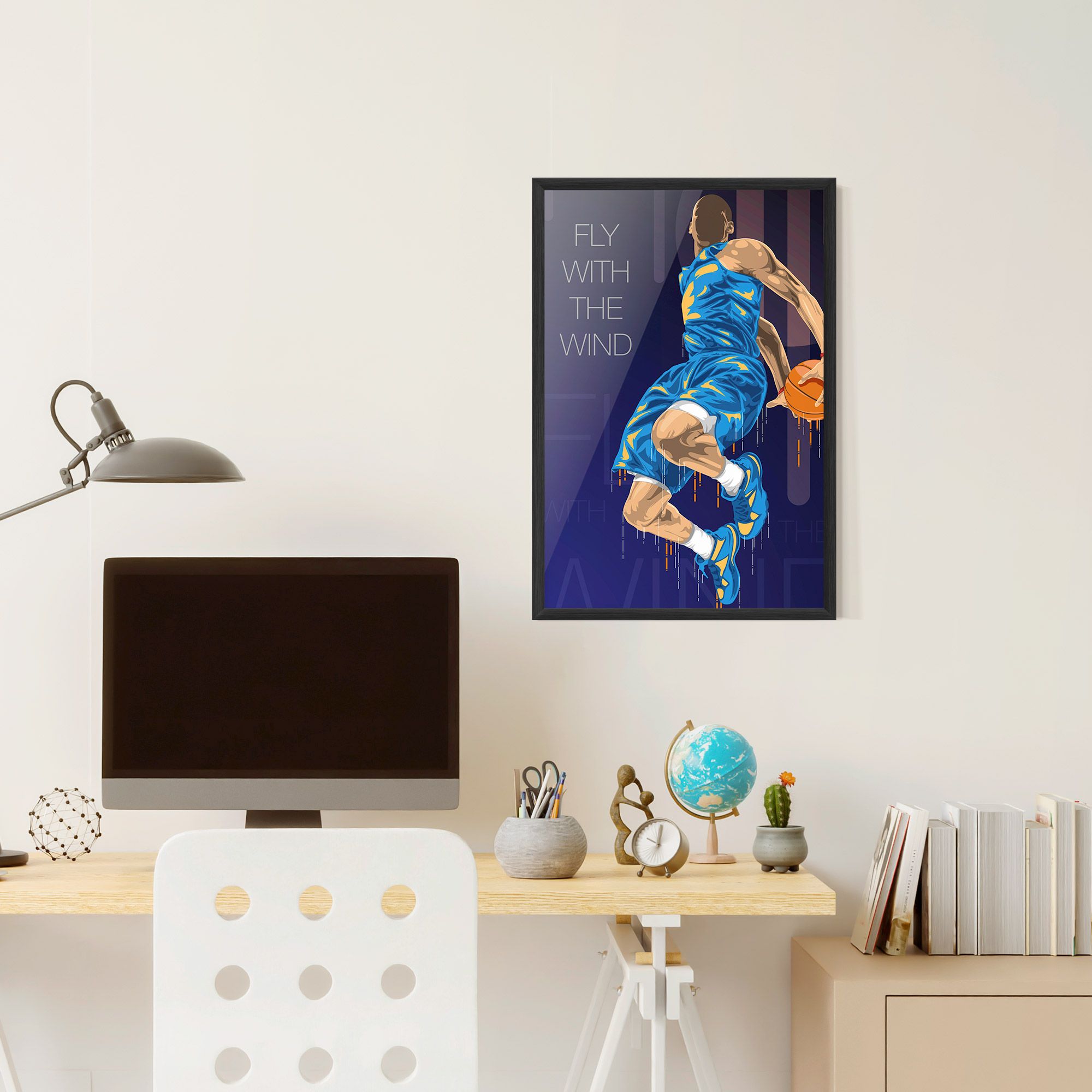 Fly With The Wind mockup 6