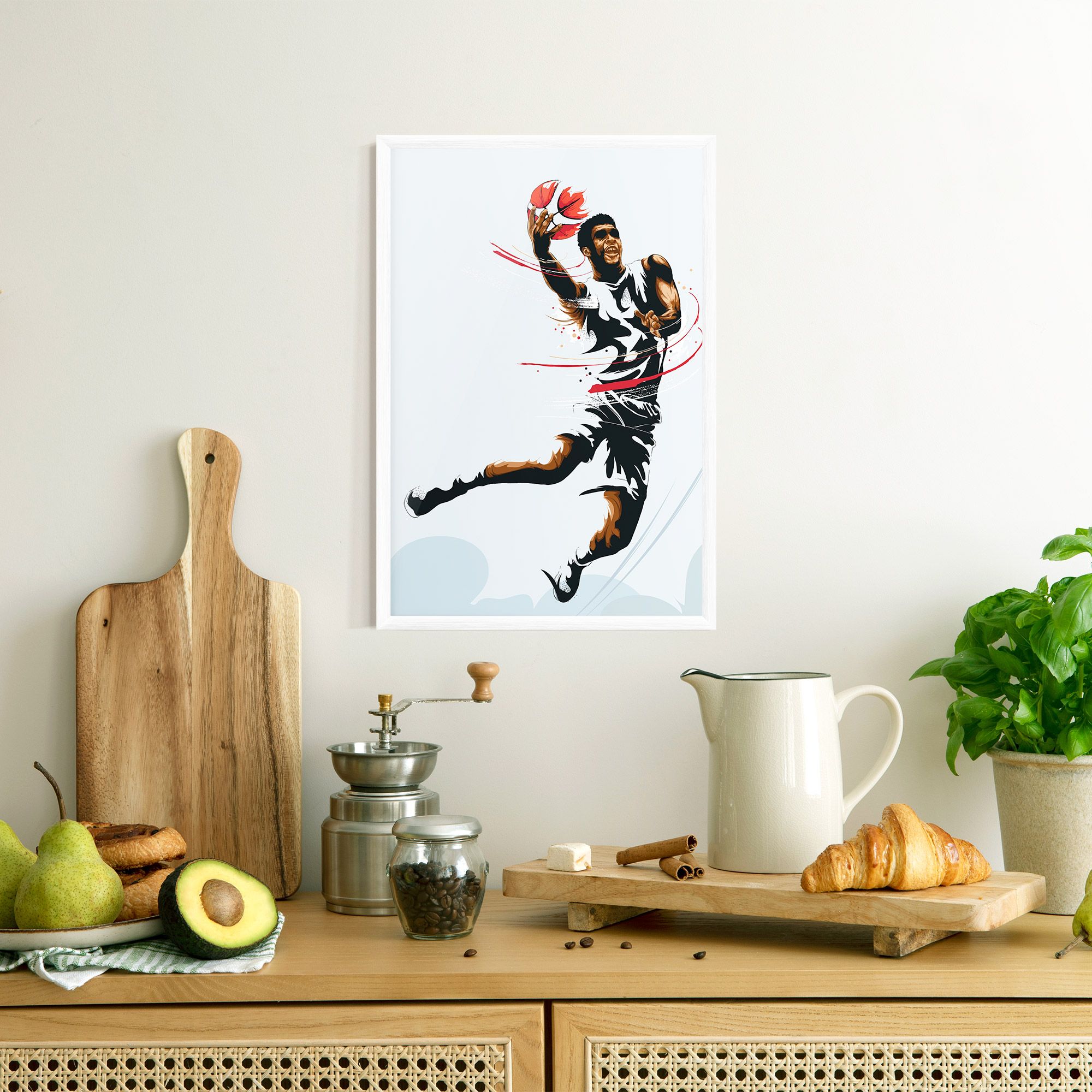 Basketball Shot mockup 8