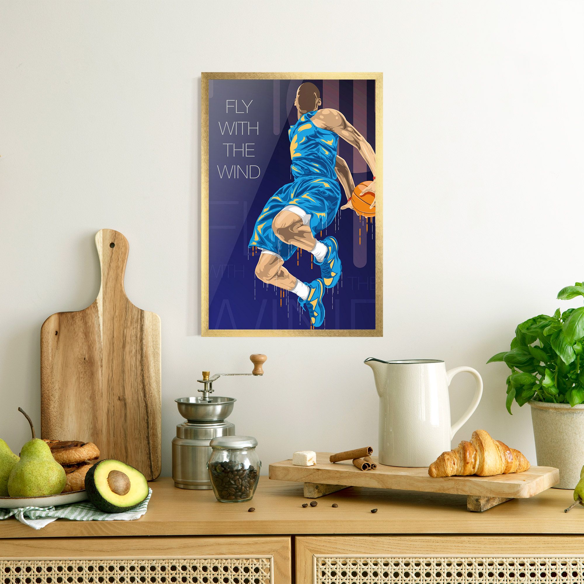 Fly With The Wind mockup 8