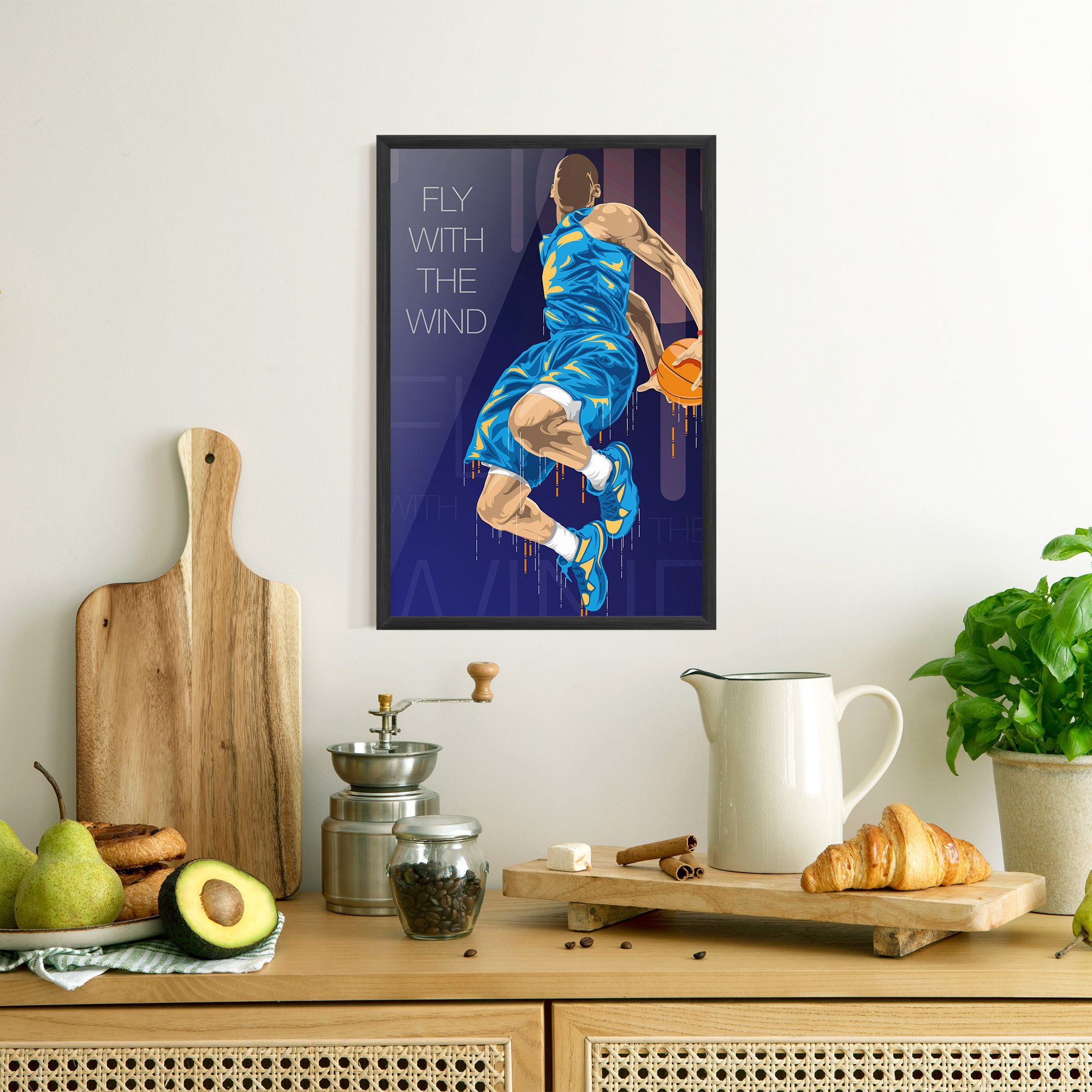 Fly With The Wind mockup 8