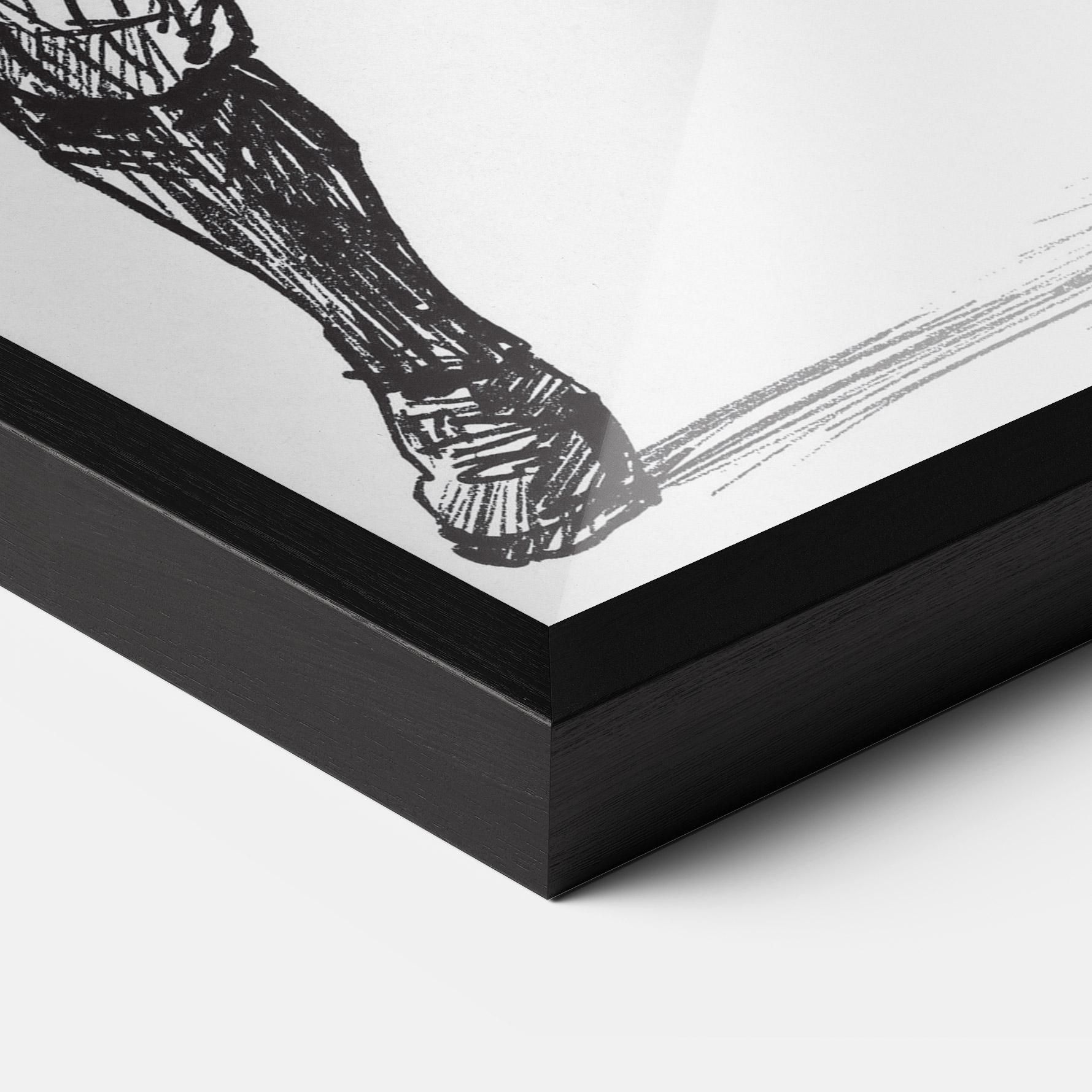 Keretezett Poszter Baseball Play mockup 3