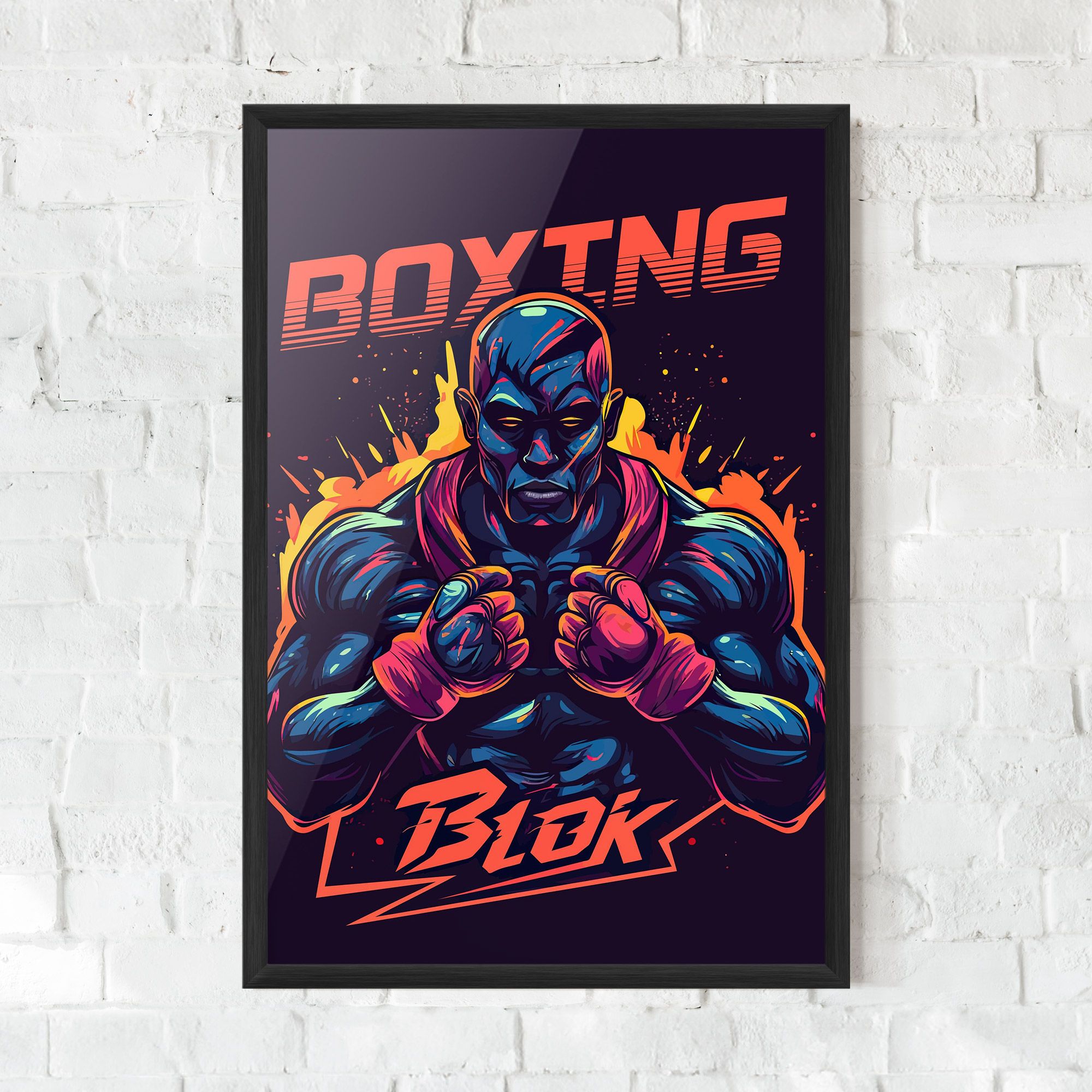 Boxing Blok mockup 0