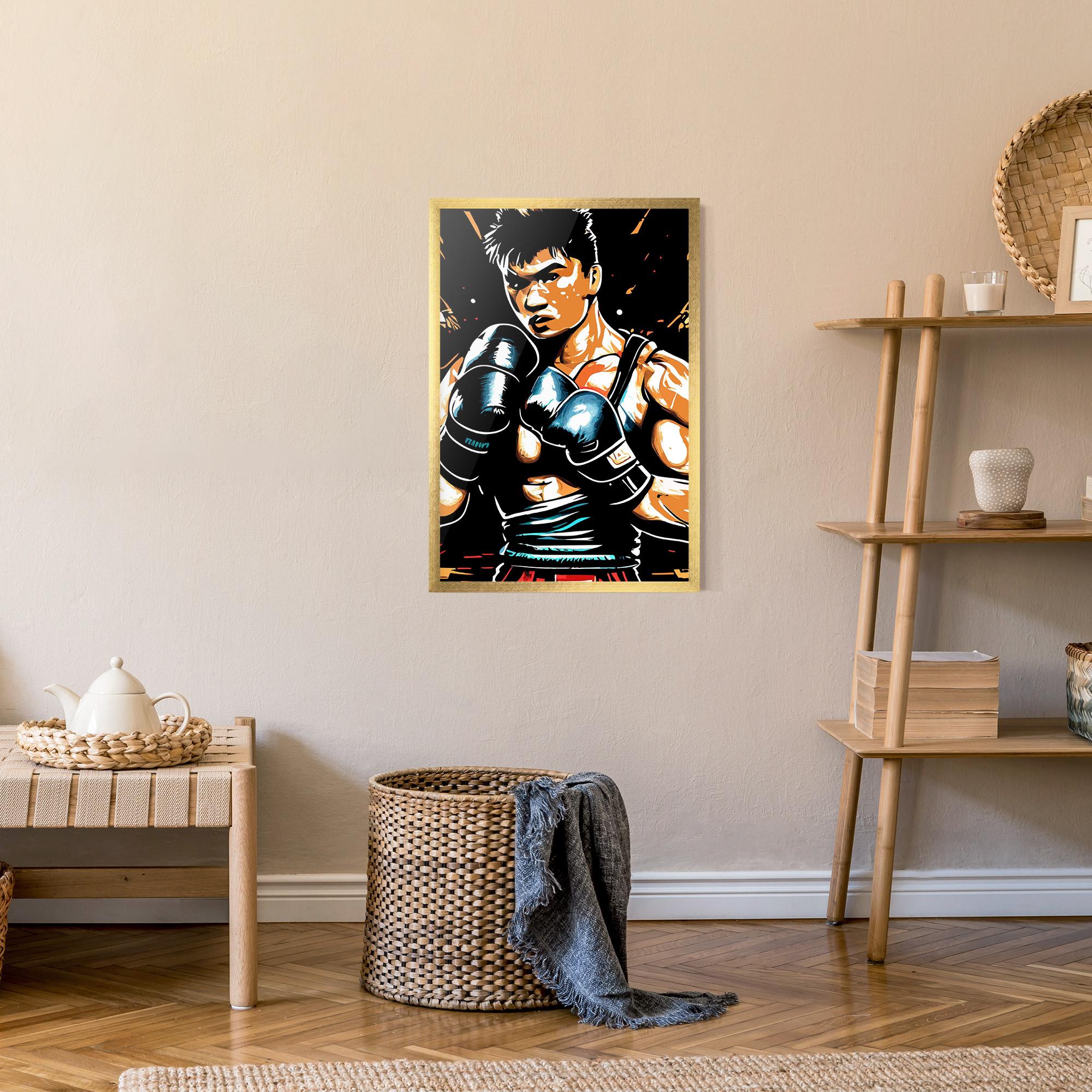 Keretezett Poszter Video Box Game mockup 9