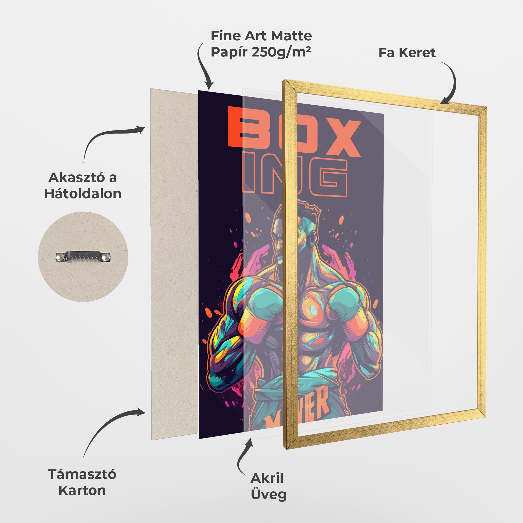 Keretezett Poszter Box Ing mockup 1