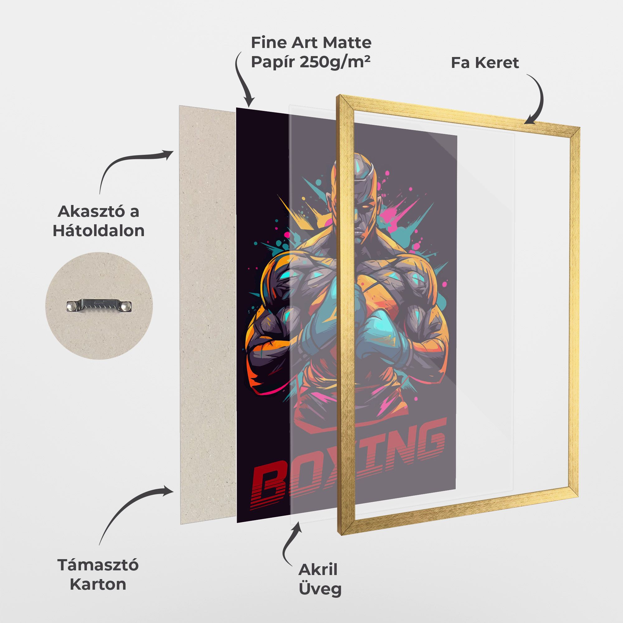 Boxing Strong mockup 1