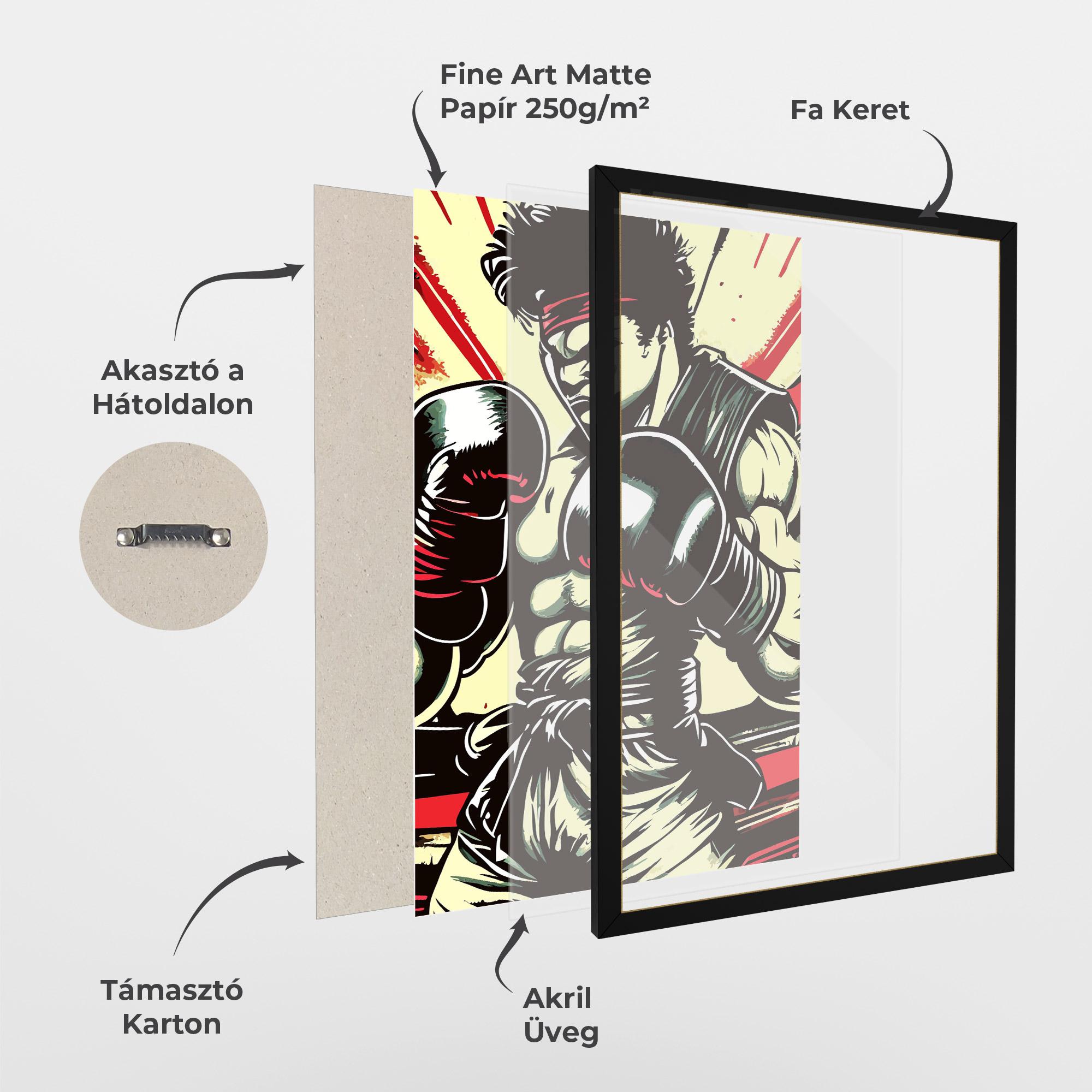 Keretezett Poszter Box Video Game mockup 1