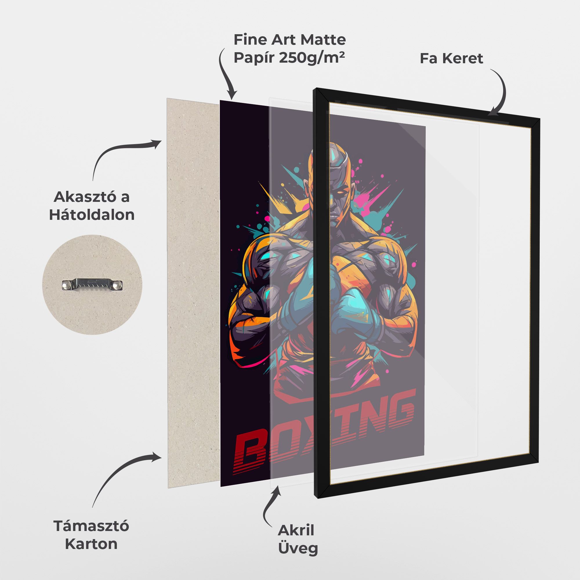 Boxing Strong mockup 1