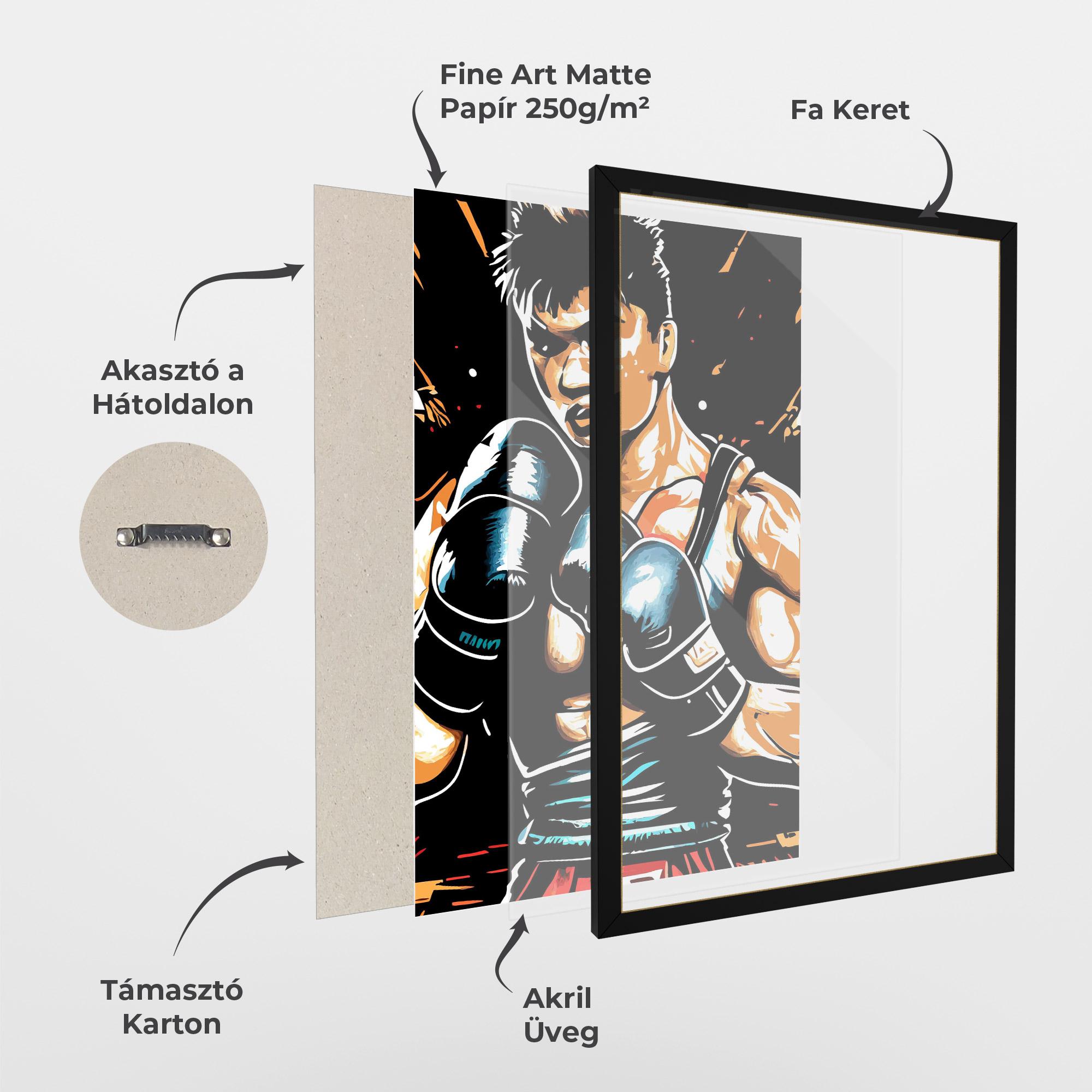 Keretezett Poszter Video Box Game mockup 1